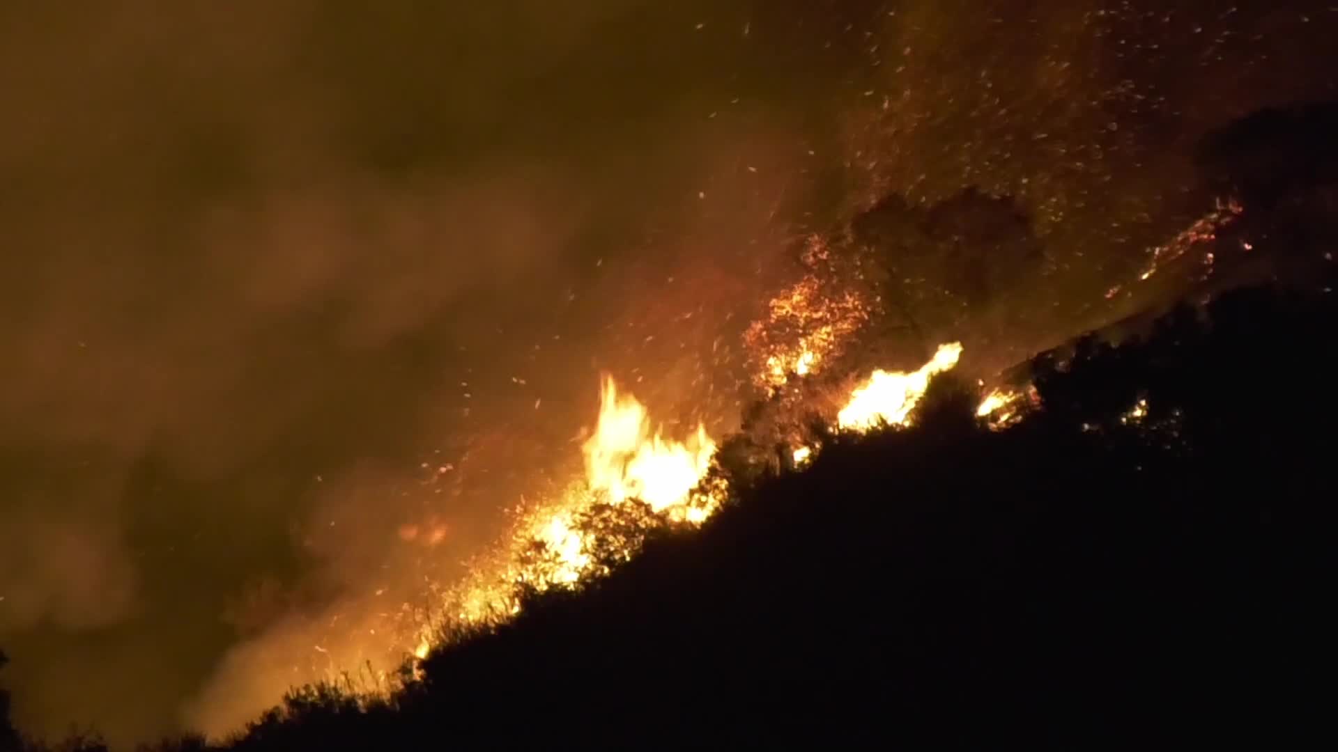 Bobcat fire burns for the 7th consecutive day