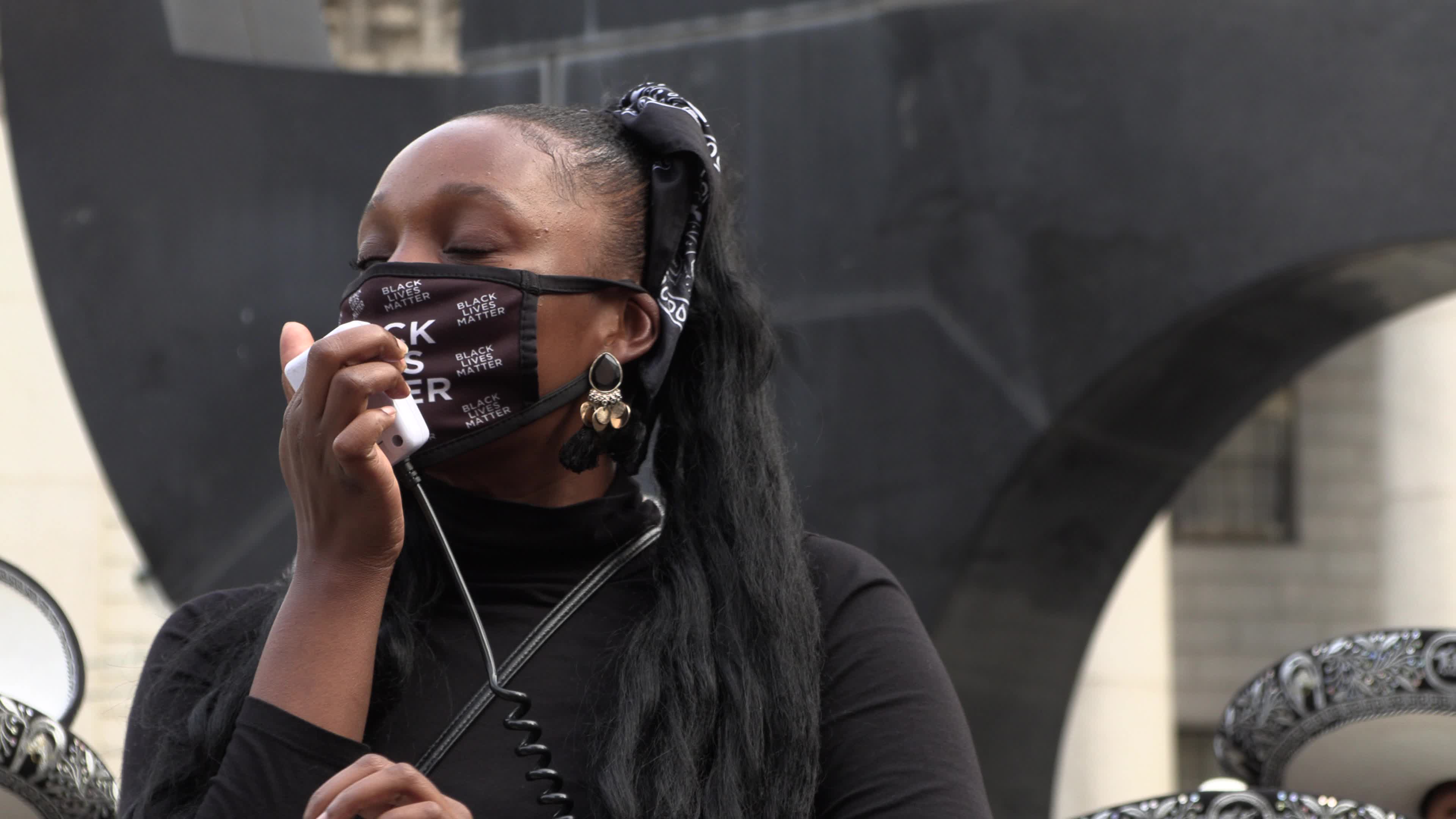 'Abolish ICE' protest in New York