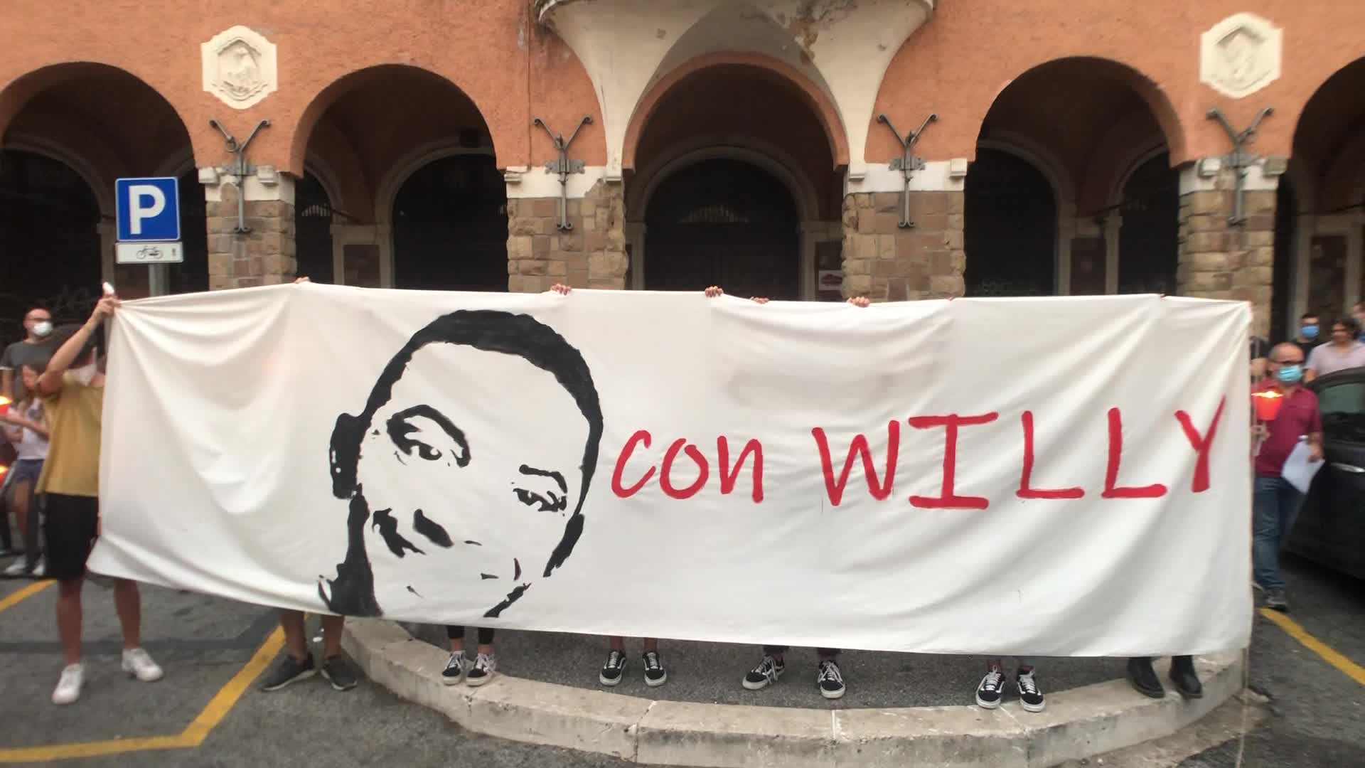 Willy Duarte Monteiro's murder torchlight procession in Rome
