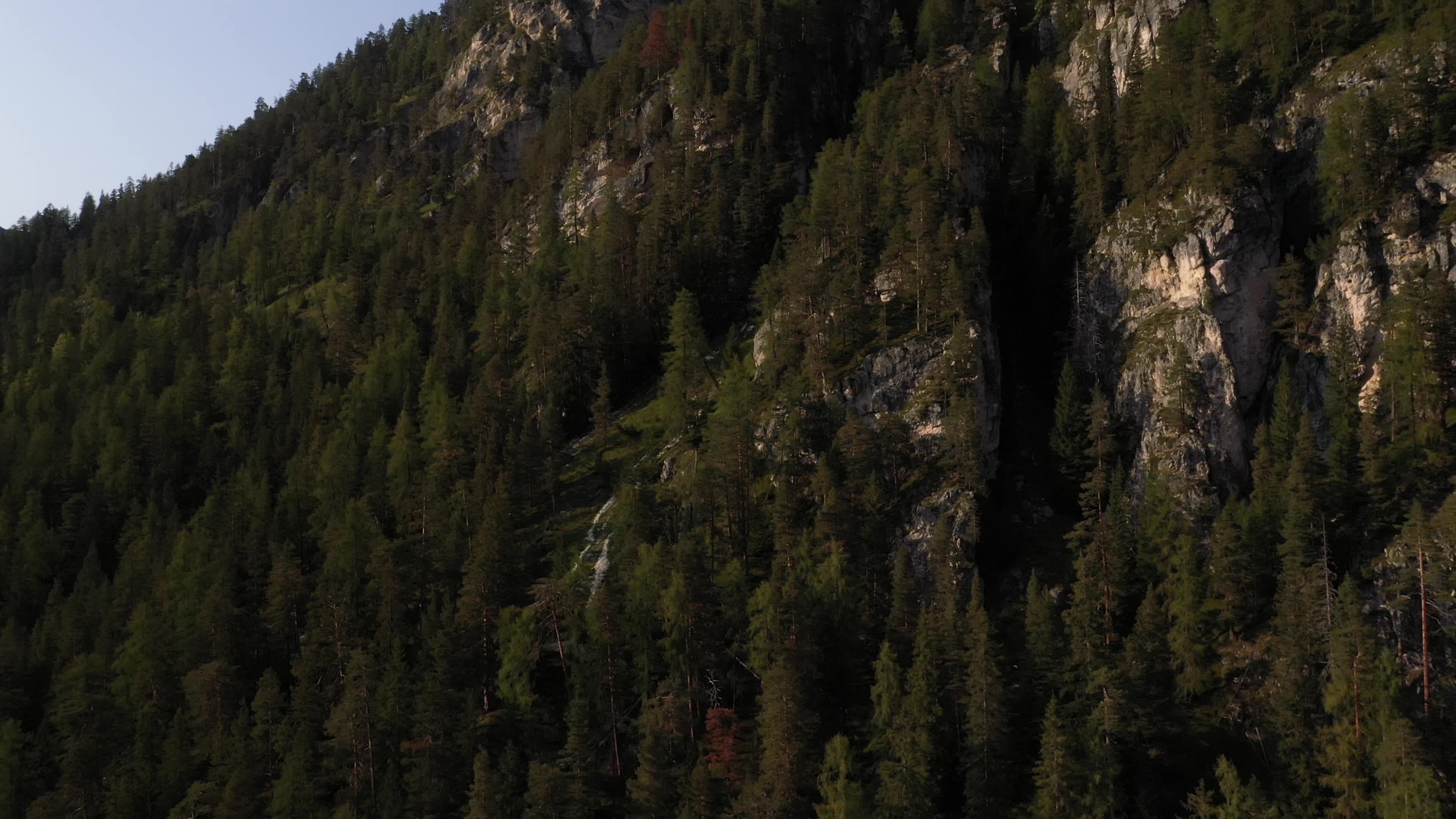 Drone view of Dolomites