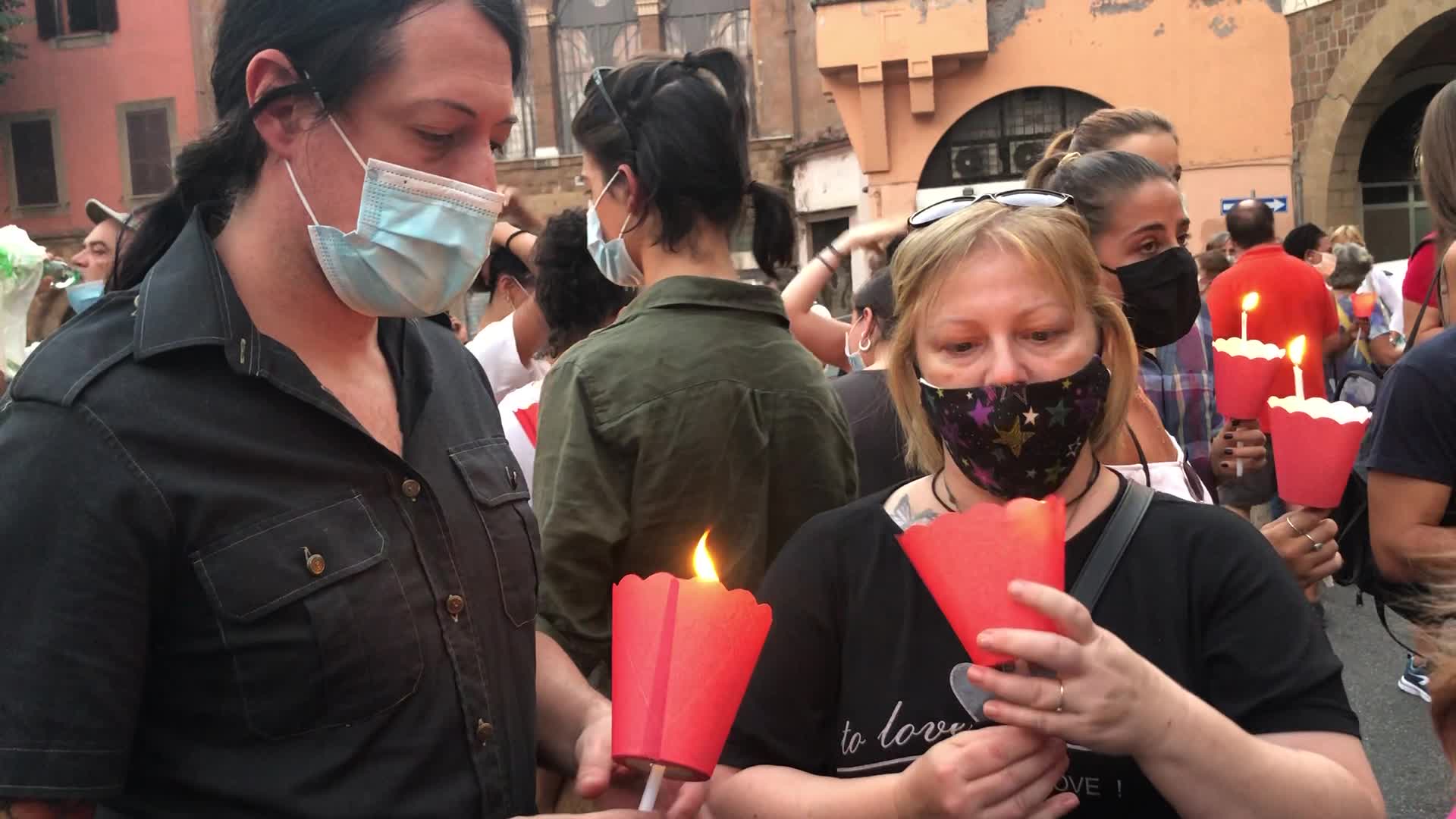 Willy Duarte Monteiro's murder torchlight procession in Rome