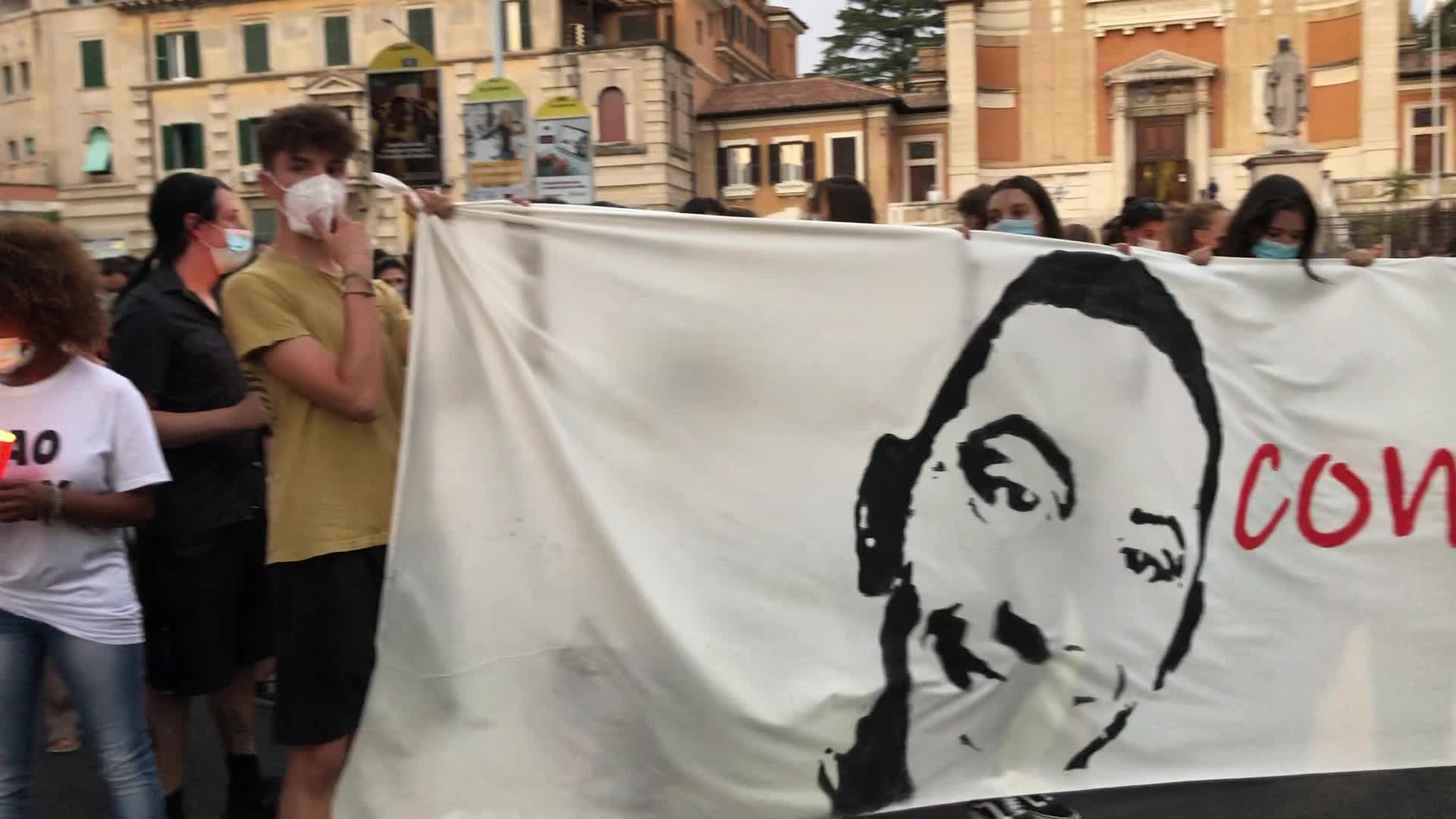 Willy Duarte Monteiro's murder torchlight procession in Rome
