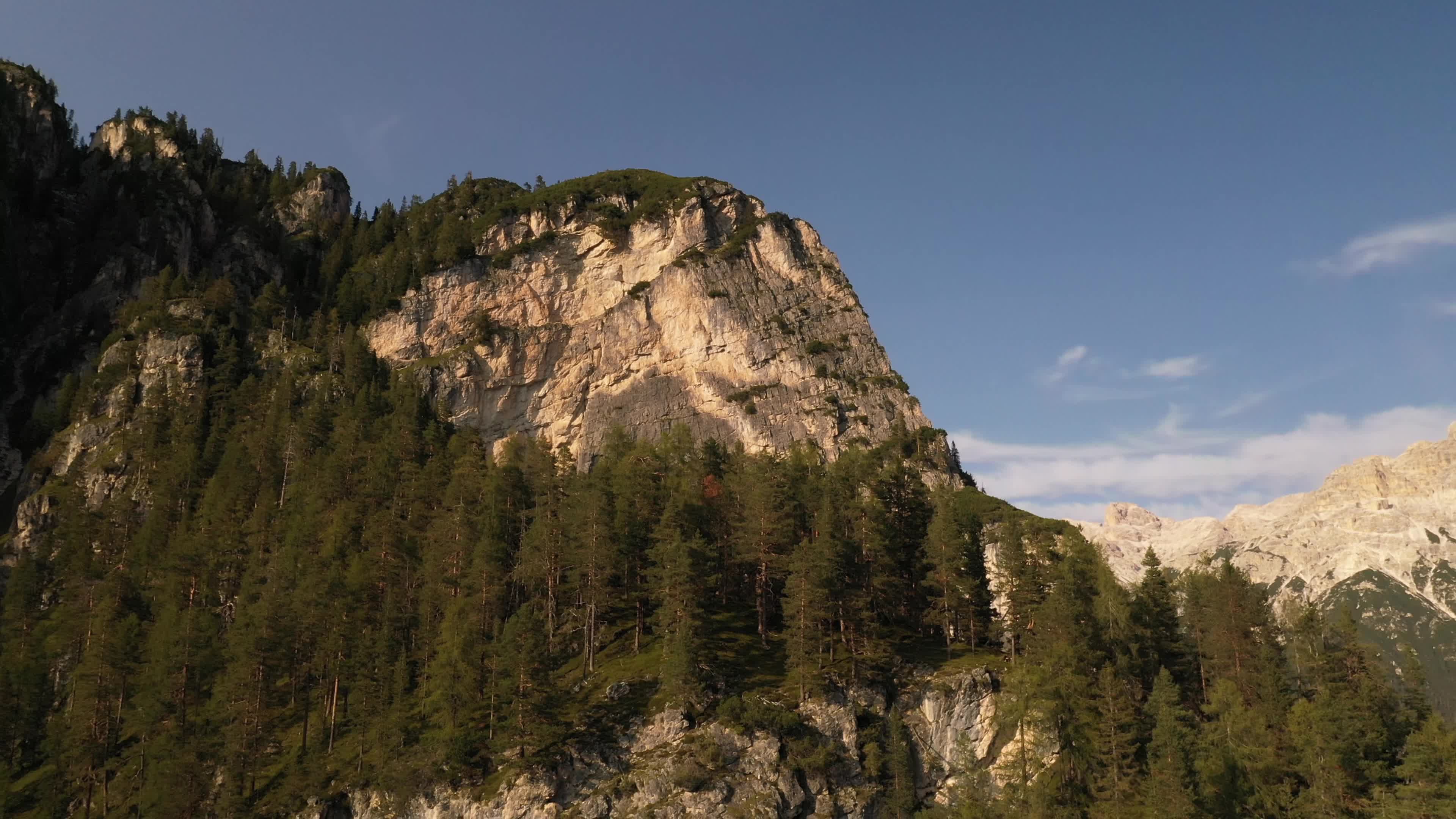 Drone view of Dolomites
