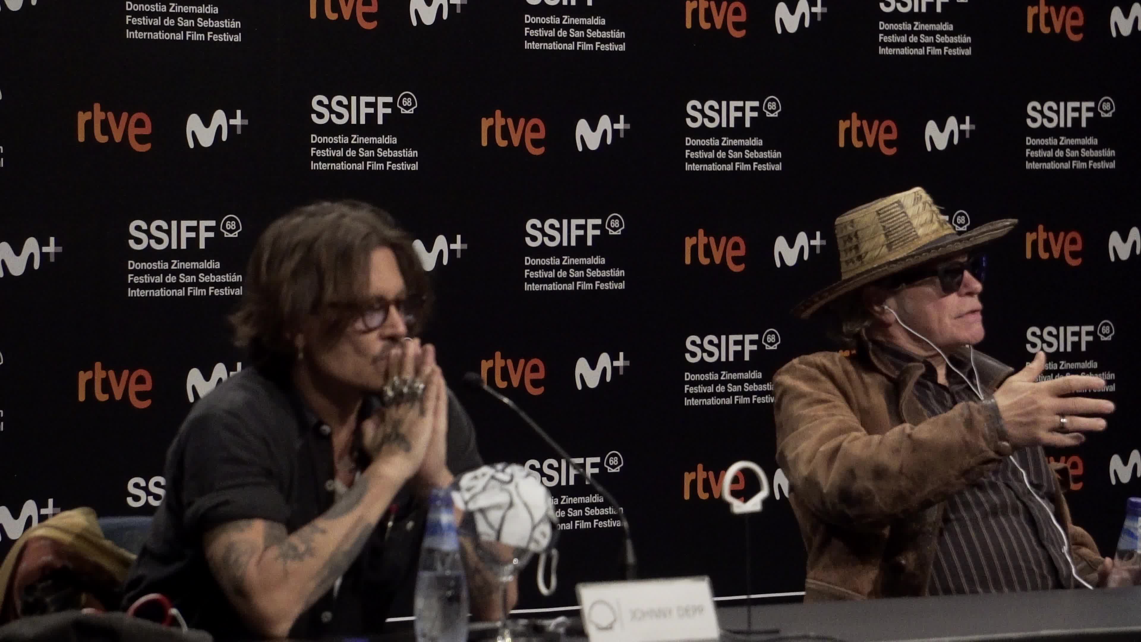 "Crock of Gold: A Few Rounds With ShaneMacgowan" Press Conference - 68th San Sebastian Film Festival