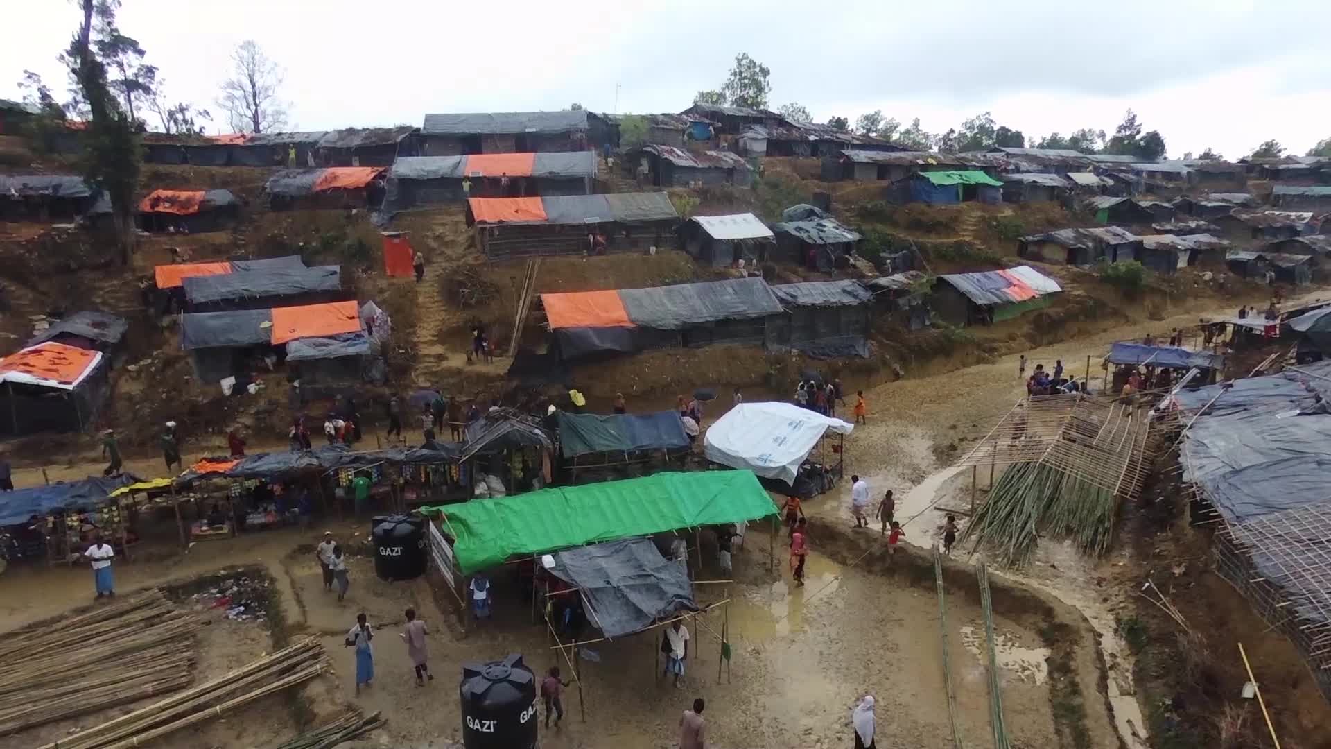 Rohingya Refugees At Hakim Para Refugee Camp