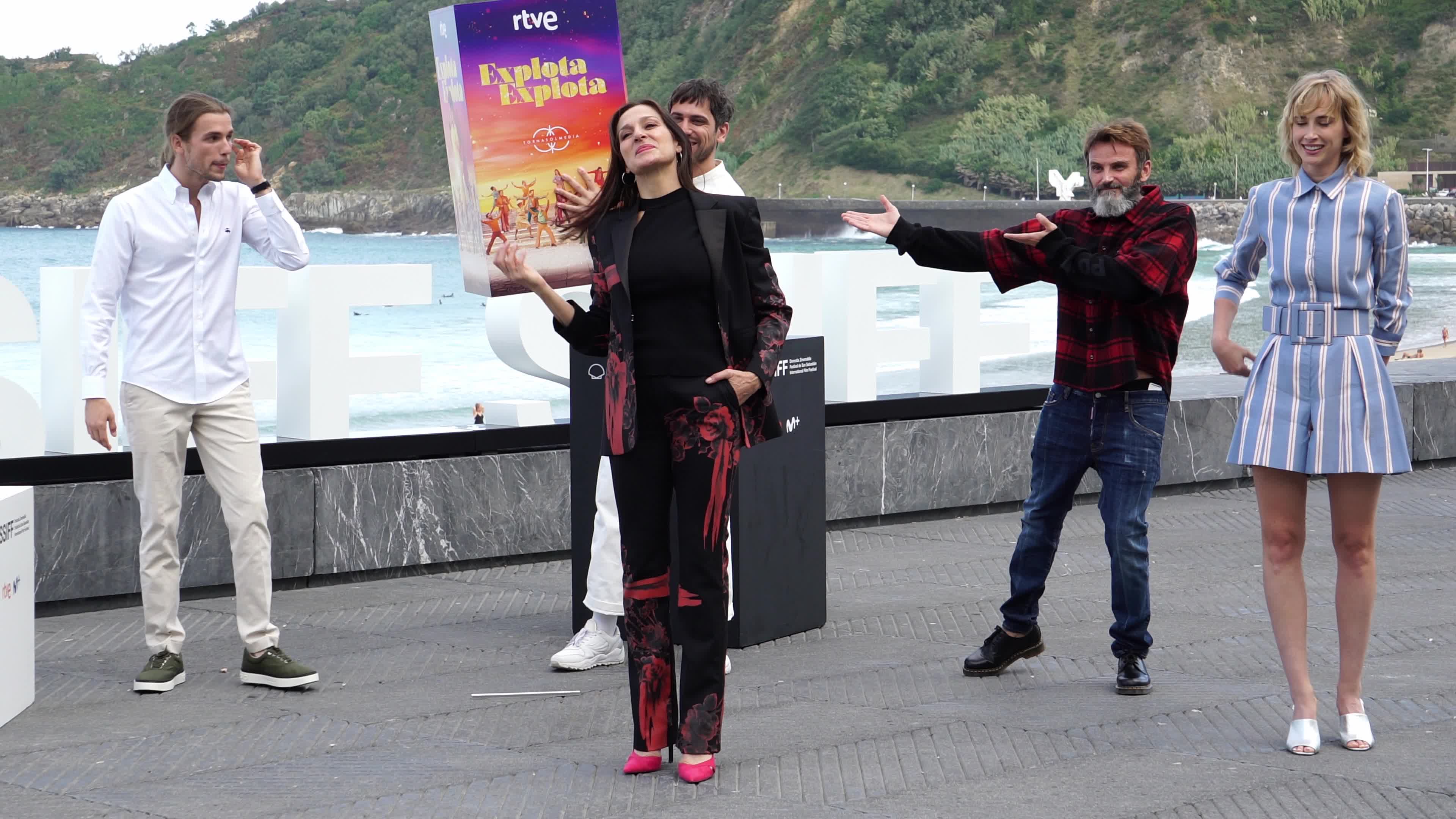 "Explota, Explota/ My Heart Goes Boom!" Photocall- 68th San Sebastian Film Festival