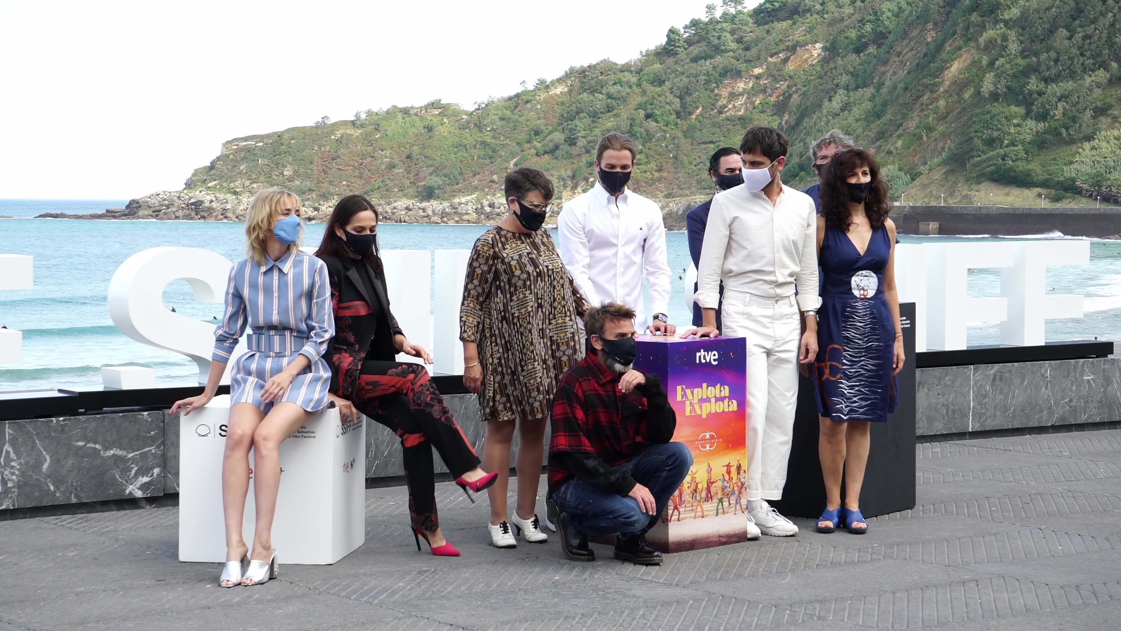 "Explota, Explota/ My Heart Goes Boom!" Photocall- 68th San Sebastian Film Festival