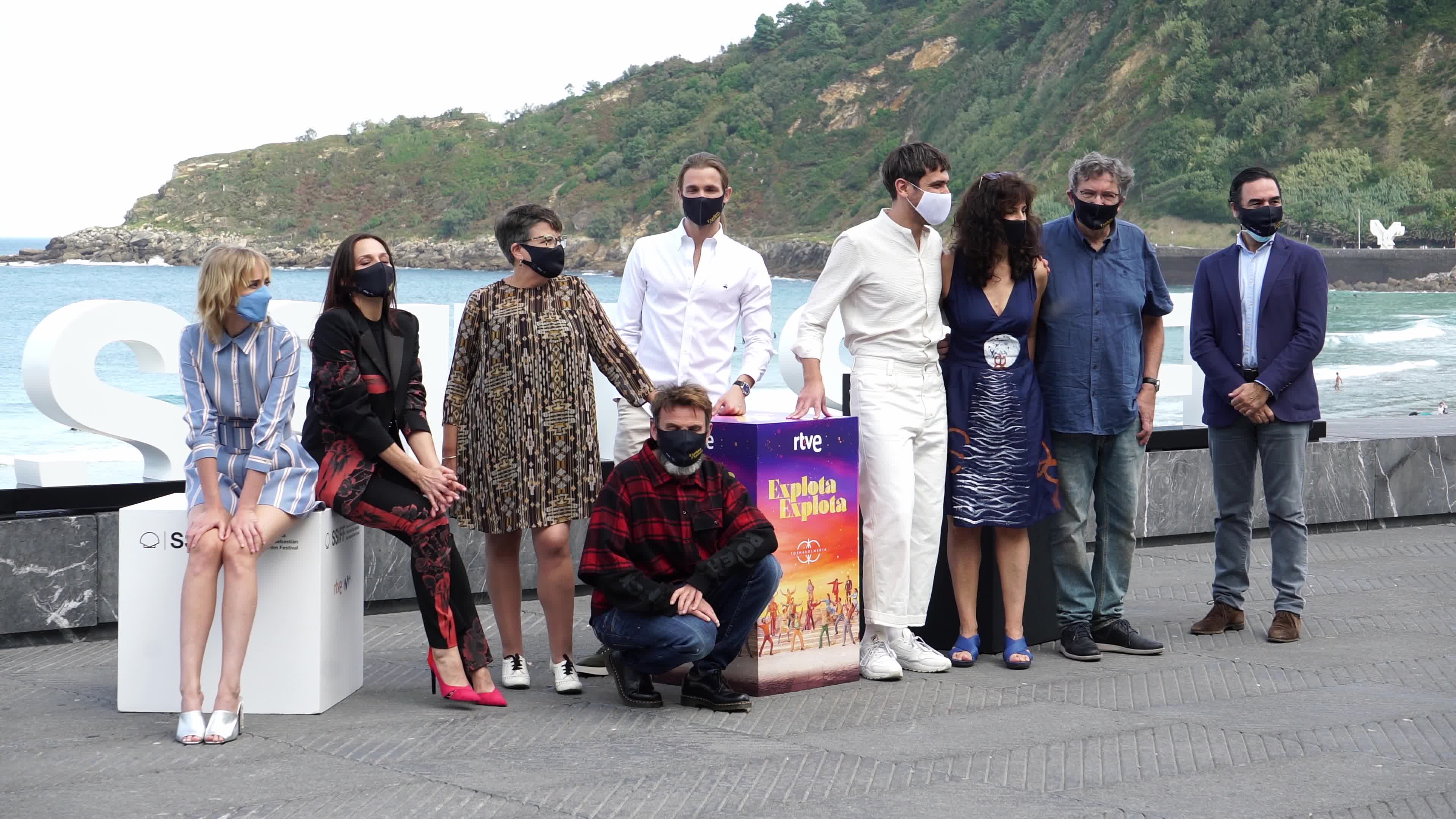 "Explota, Explota/ My Heart Goes Boom!" Photocall- 68th San Sebastian Film Festival
