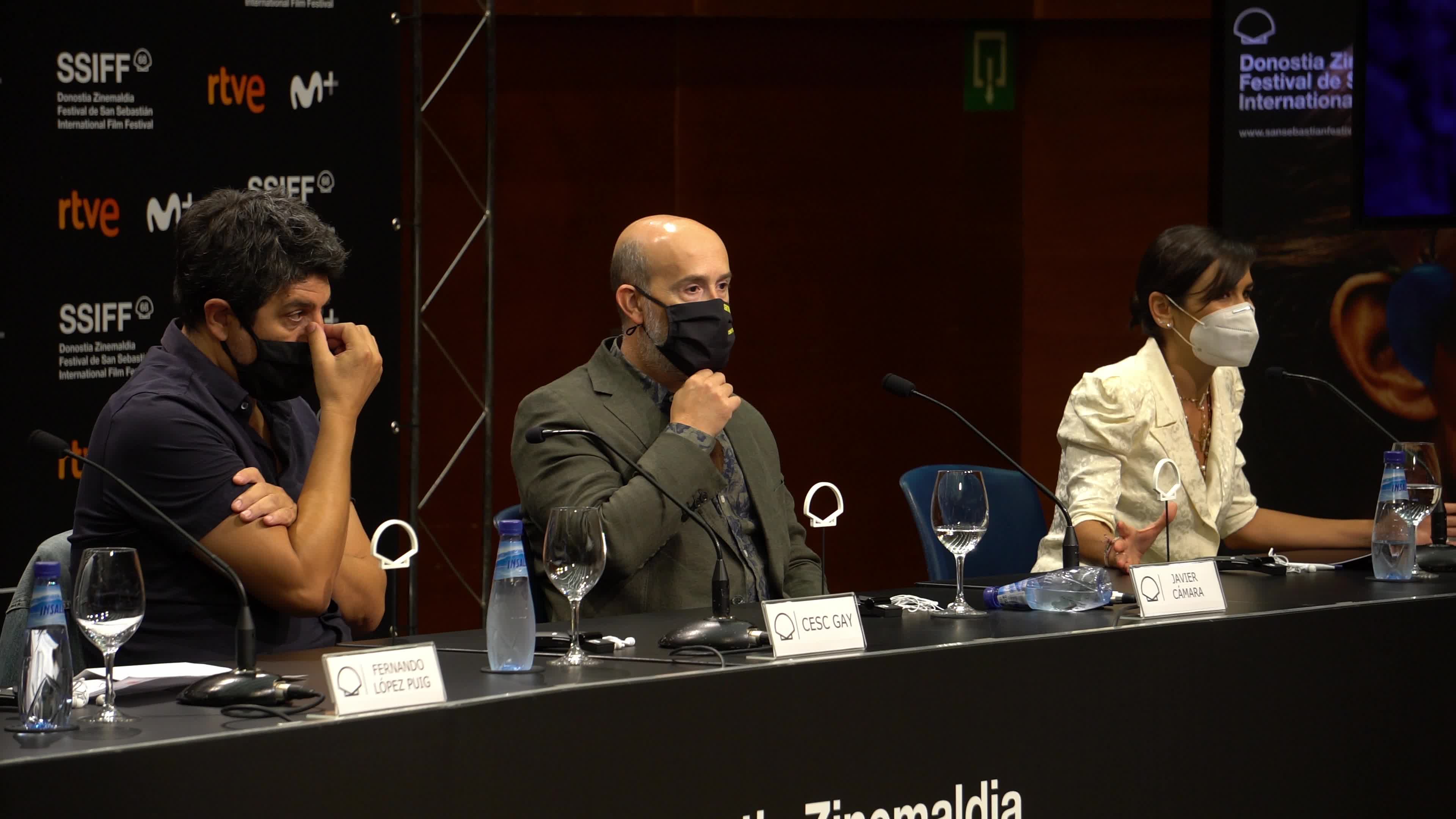 "Sentimental/ The People Upstairs" Press Conference - 68th San Sebastian Film Festival