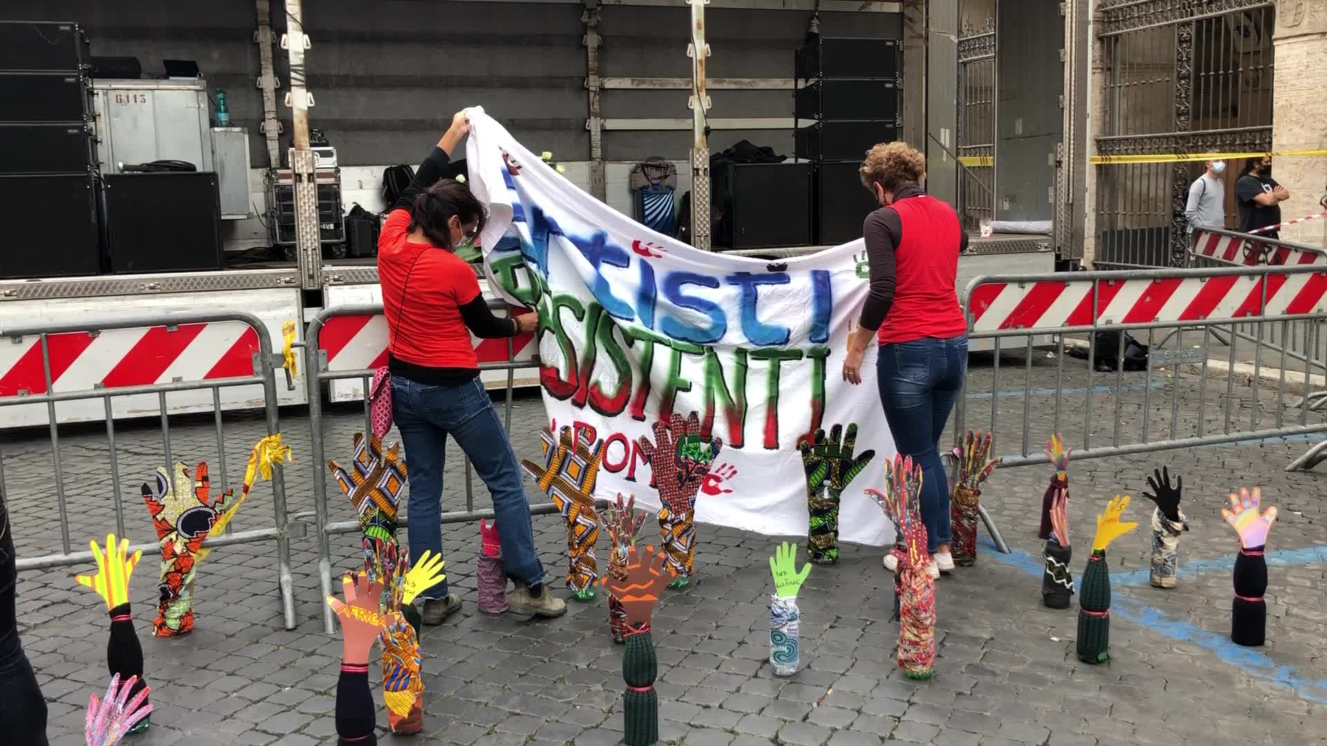 National Demonstration for the Victims of Immigration in Rome