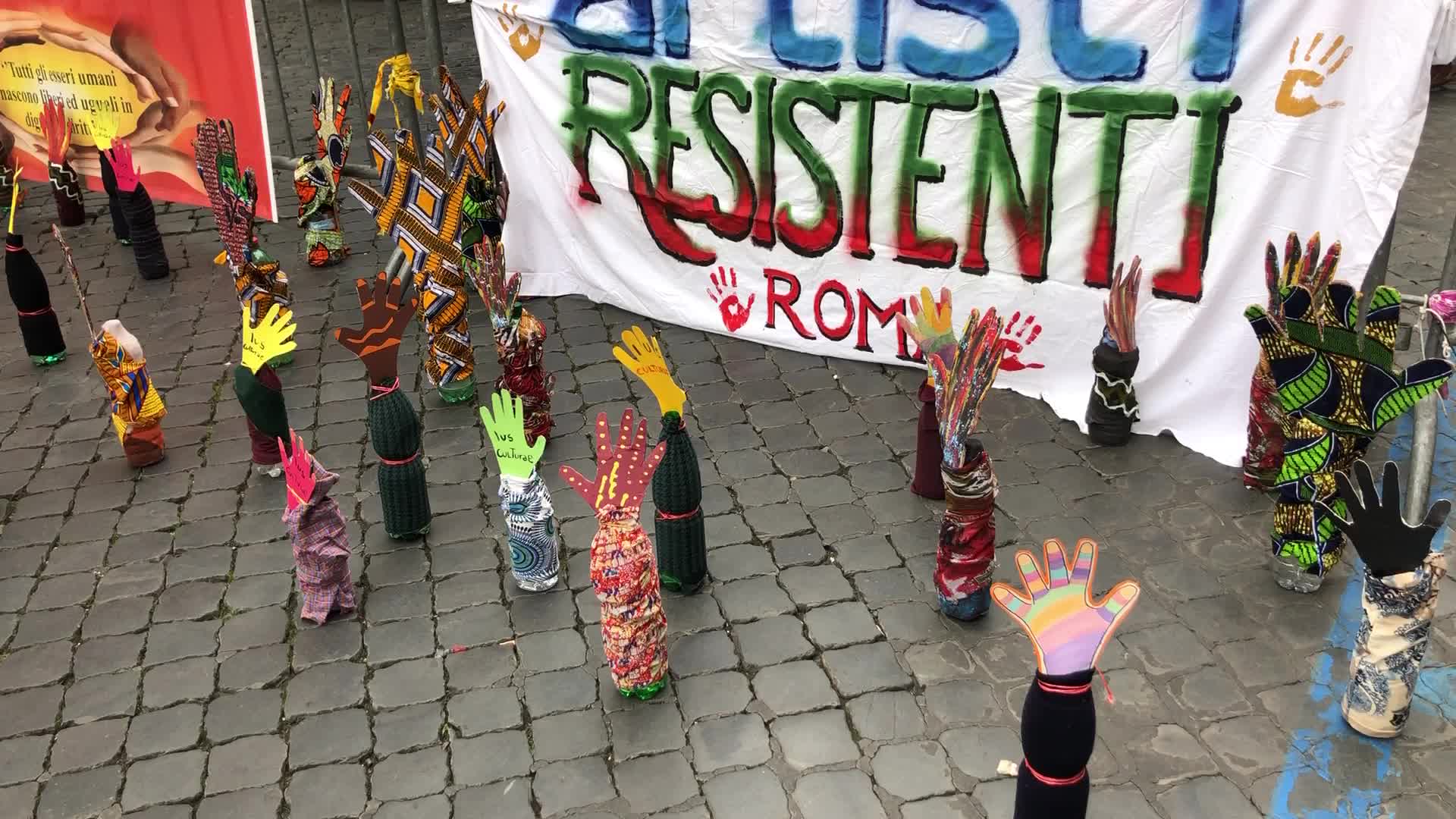 National Demonstration for the Victims of Immigration in Rome