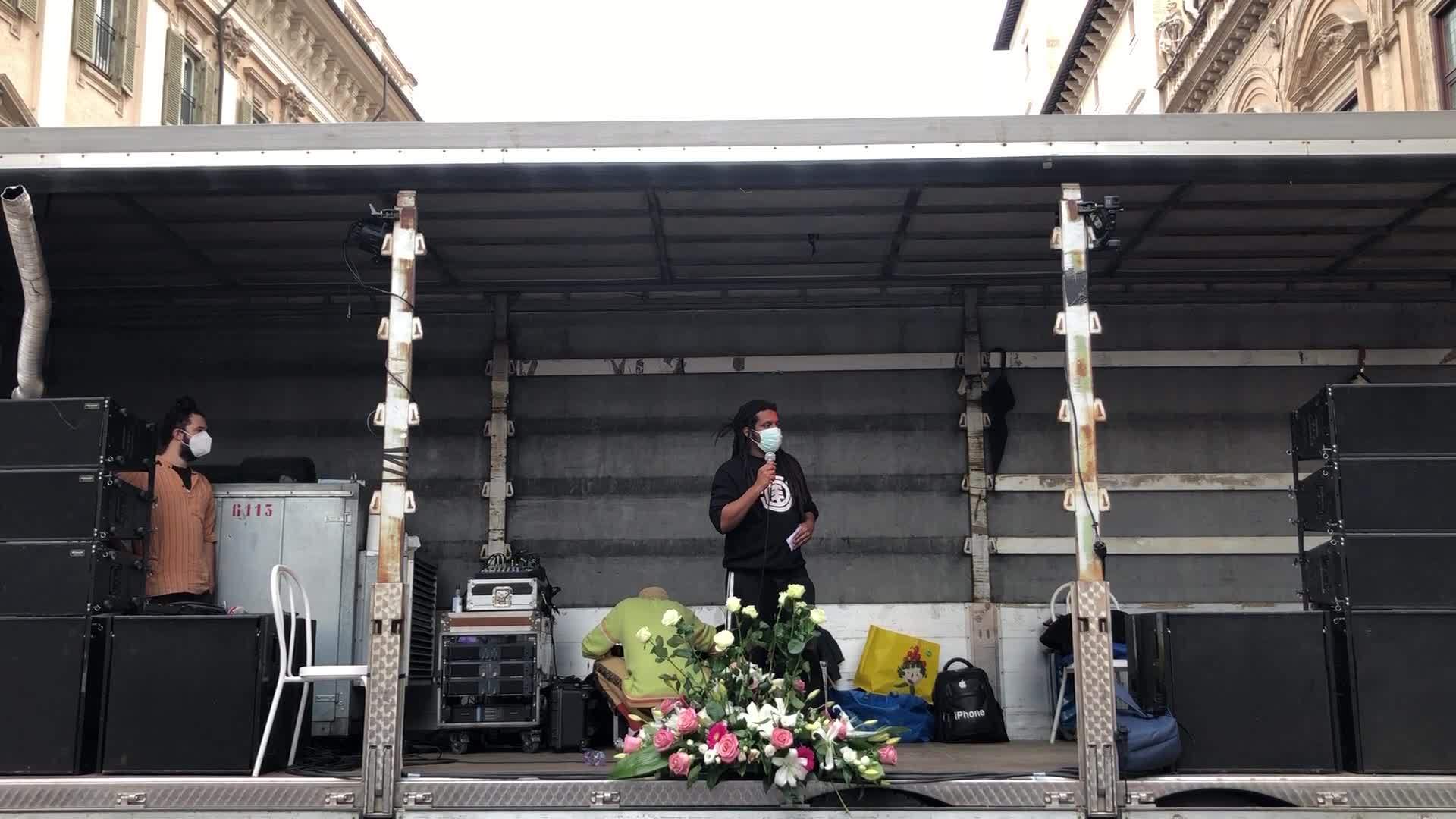 National Demonstration for the Victims of Immigration in Rome