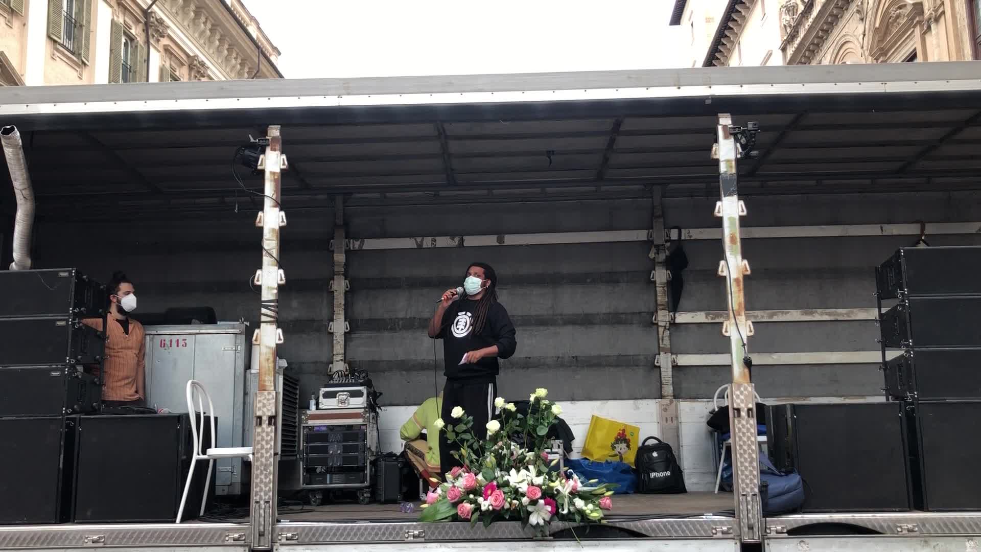 National Demonstration for the Victims of Immigration in Rome