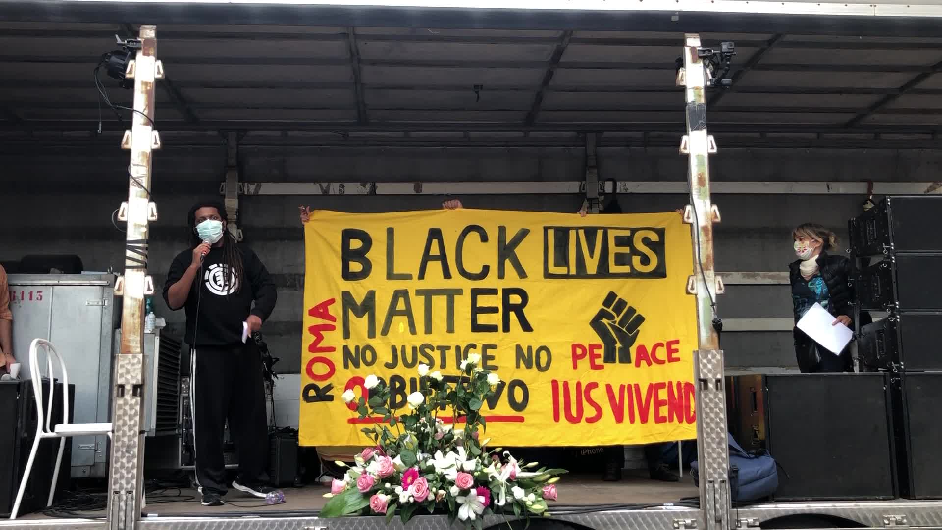 National Demonstration for the Victims of Immigration in Rome