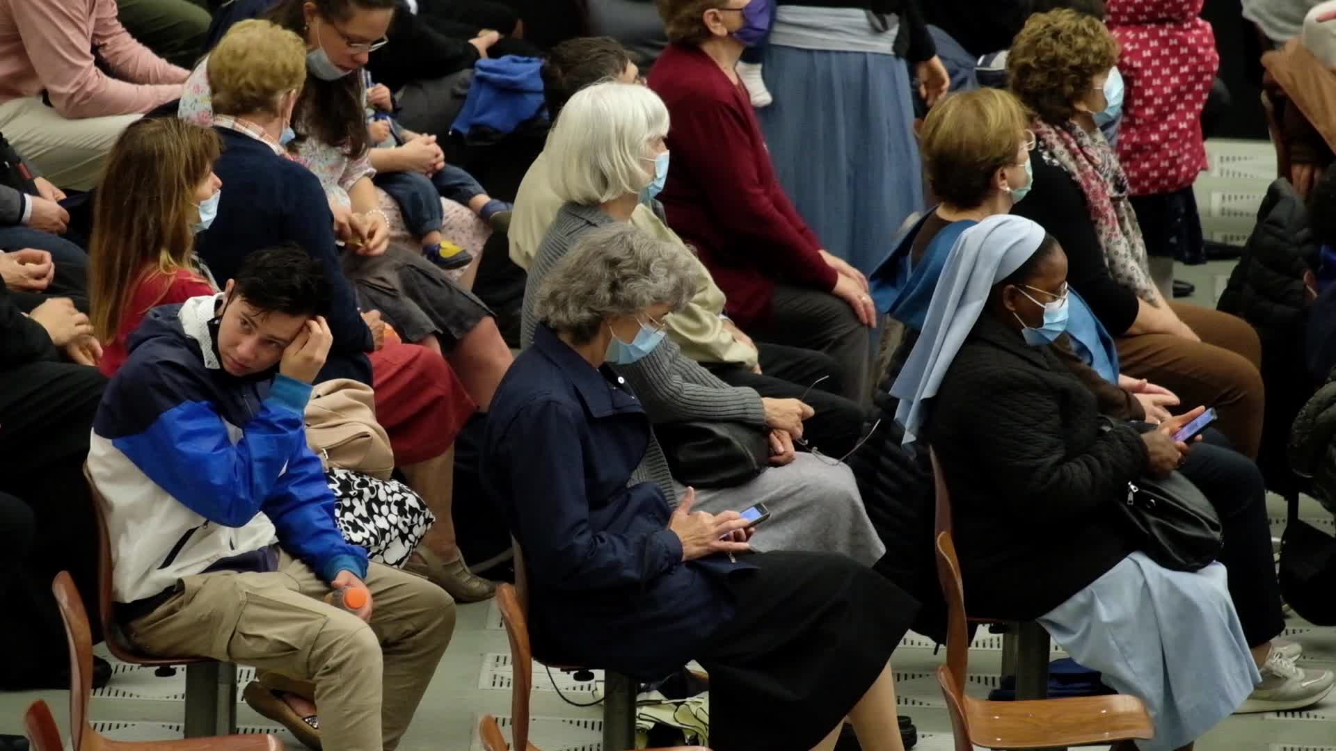 Pope Francis Holds His Weekly Audience