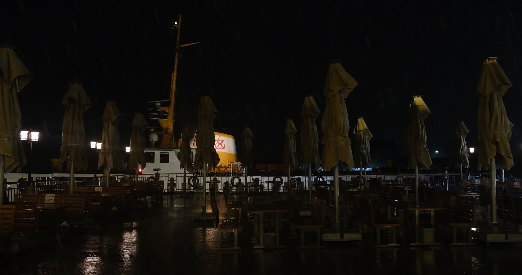 Lightning Strike in Istanbul 