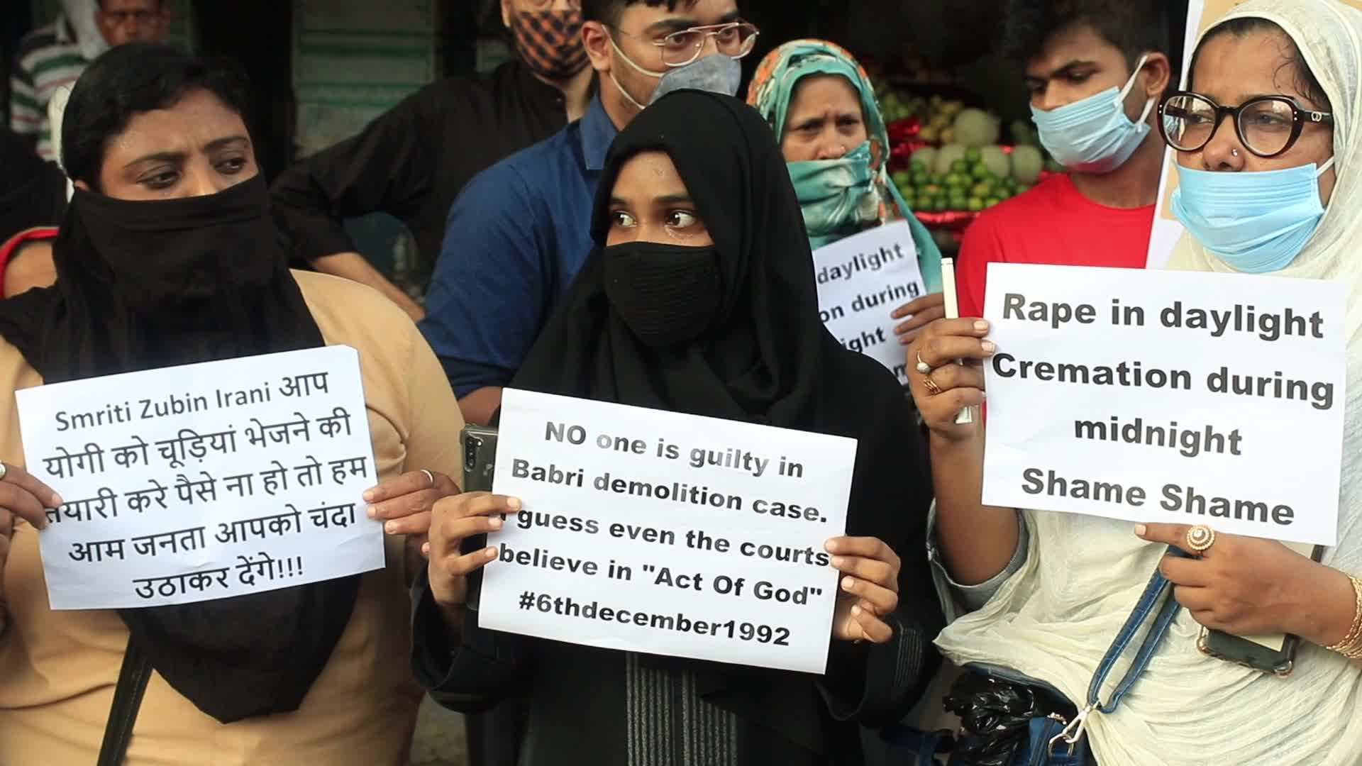 Hathras Rape Protest In Kolkata 