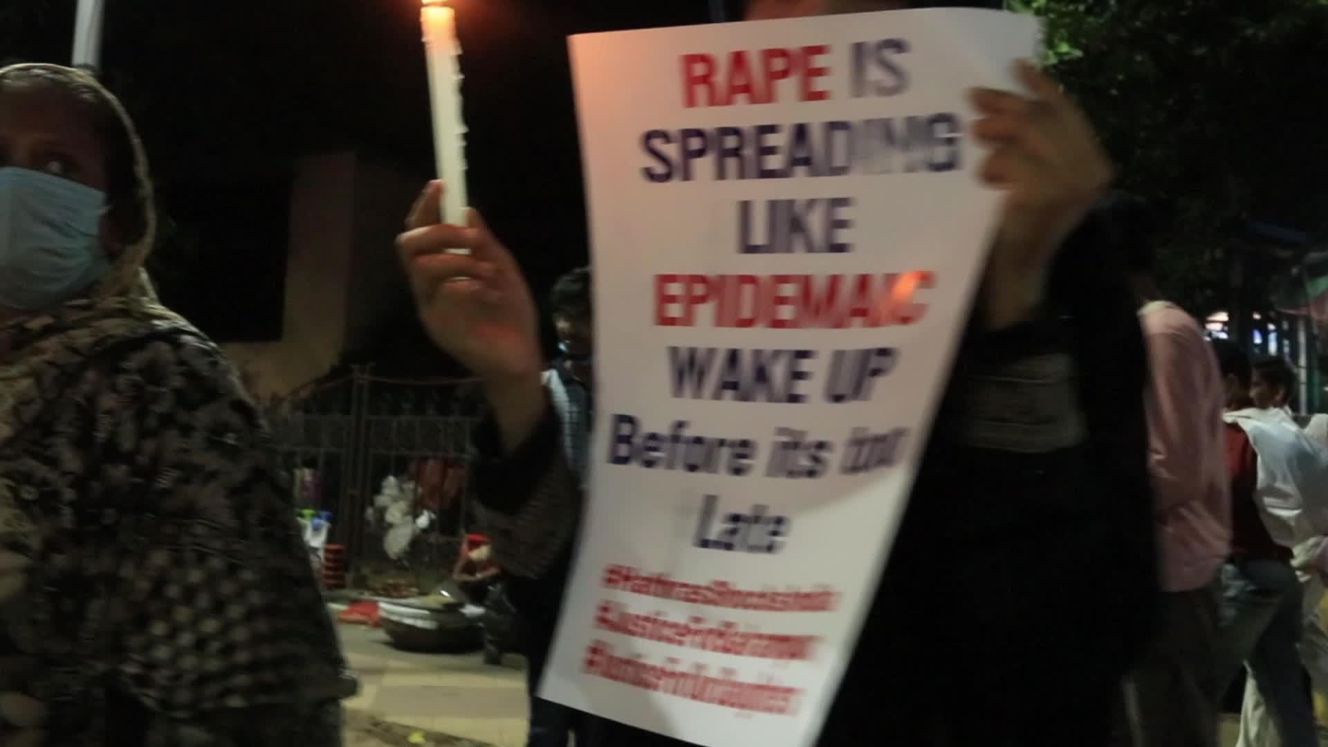 Hathras Rape Protest In Kolkata 