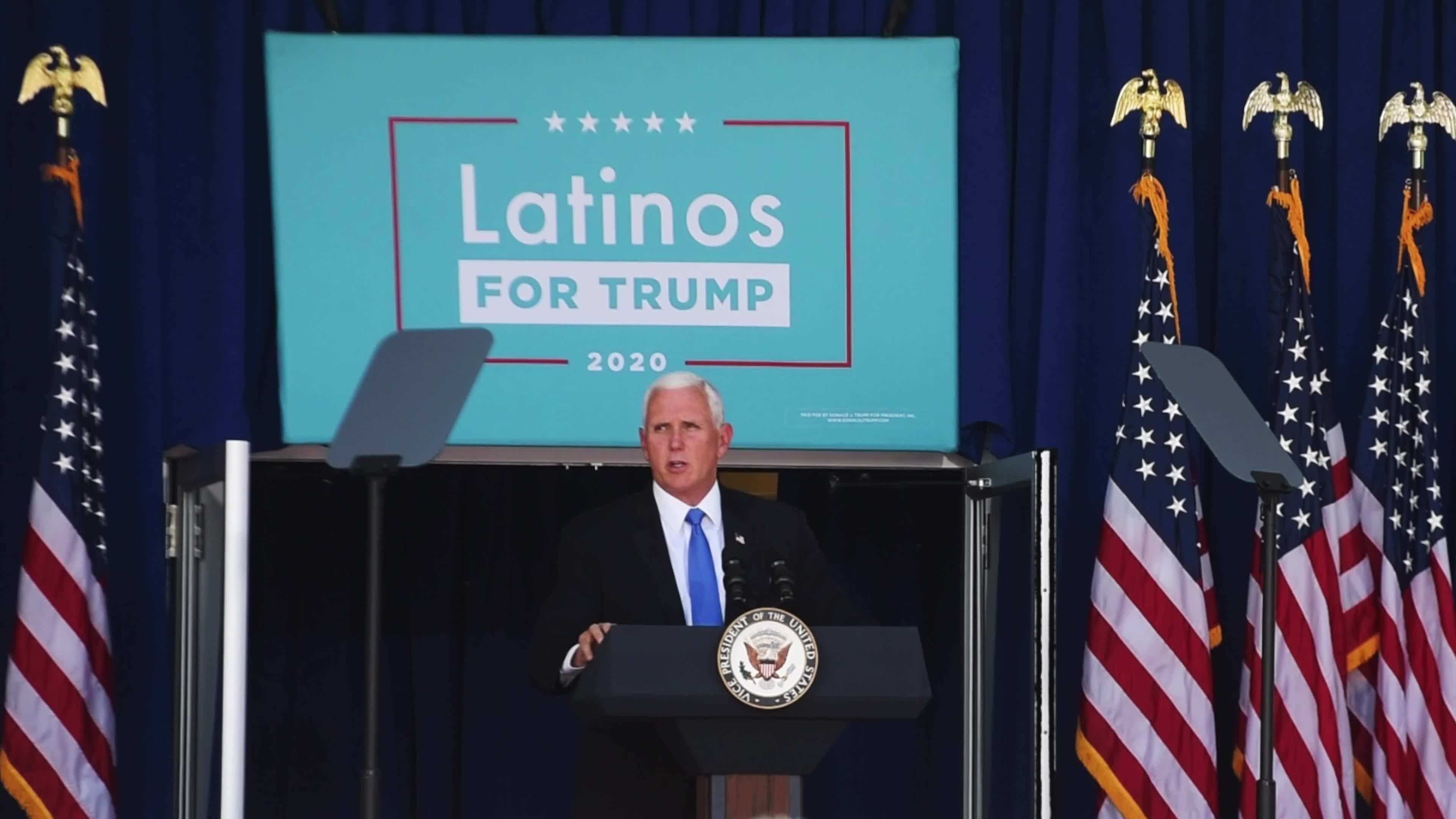 Vice President Mike Pence Campaigns in Orlando, Florida