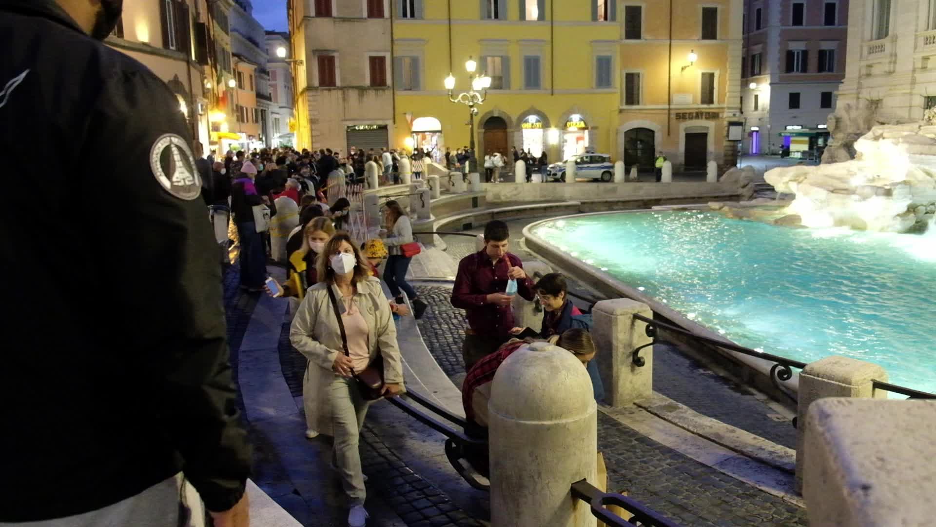Mandatory use of masks in Italy amid the COVID-19 pandemic