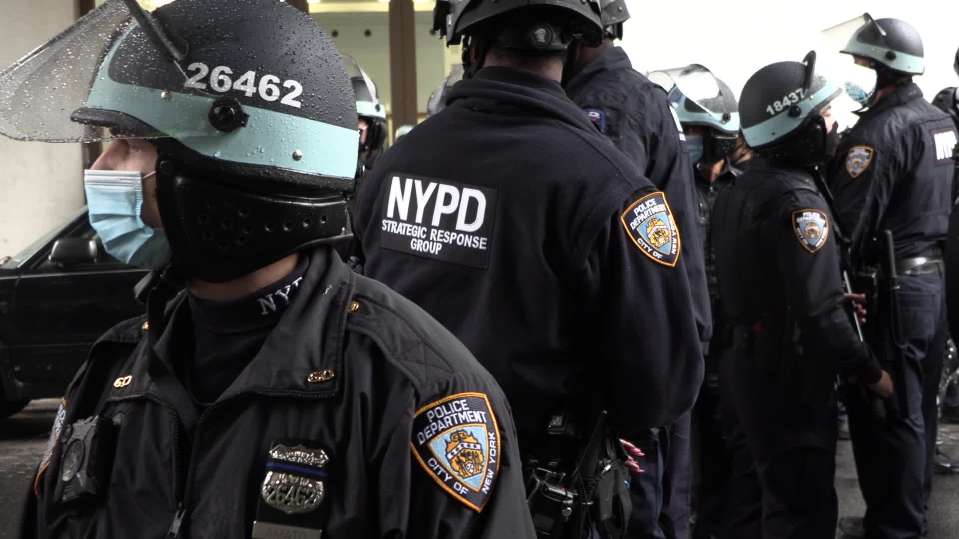 NYPD shuts down antifascist rally amidst election demonstrations