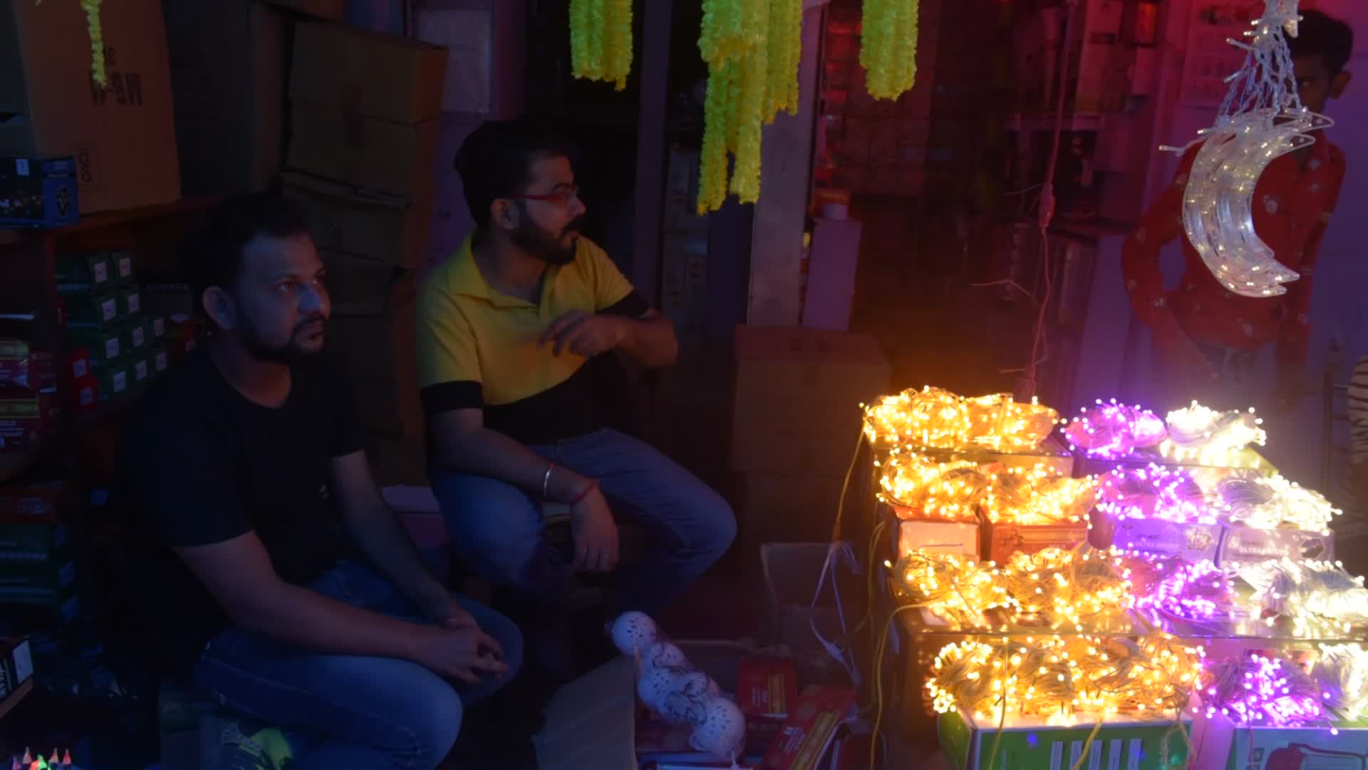 Preparations On The Eve Of Diwali Festival In Kolkata