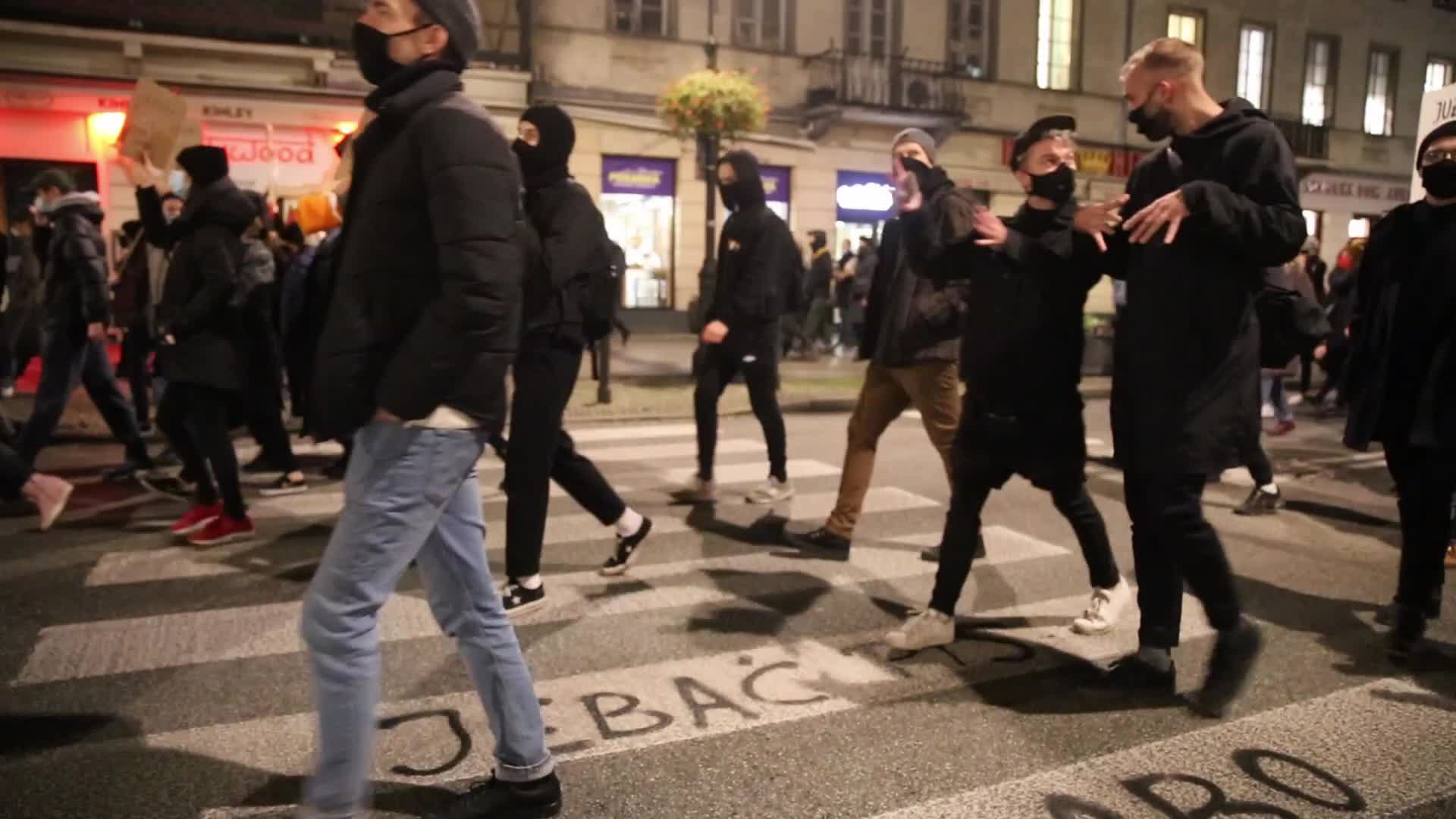 Pro-Choice anti-Goverment protests continue in Poland