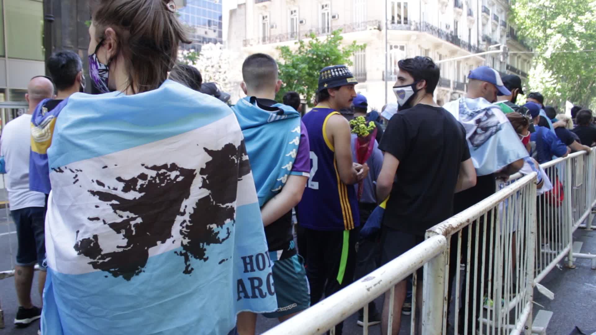 Argentinians Hold Massive Funeral For Diego Maradona