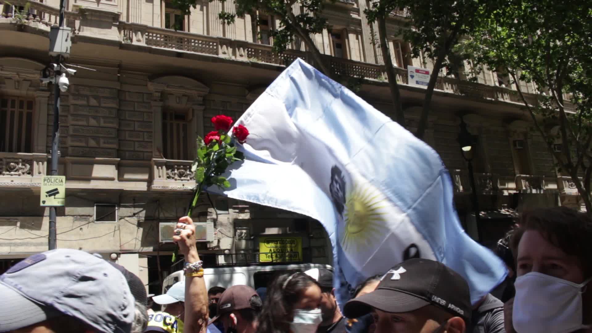 Argentinians Hold Massive Funeral For Diego Maradona