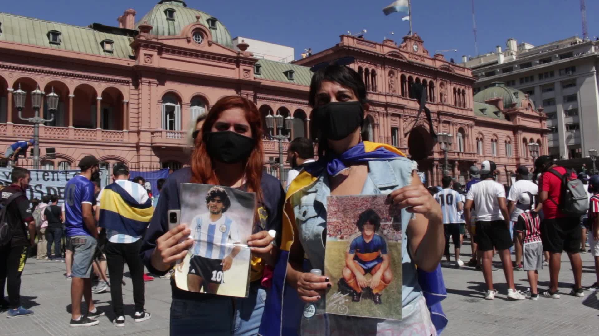 Argentinians Hold Massive Funeral For Diego Maradona