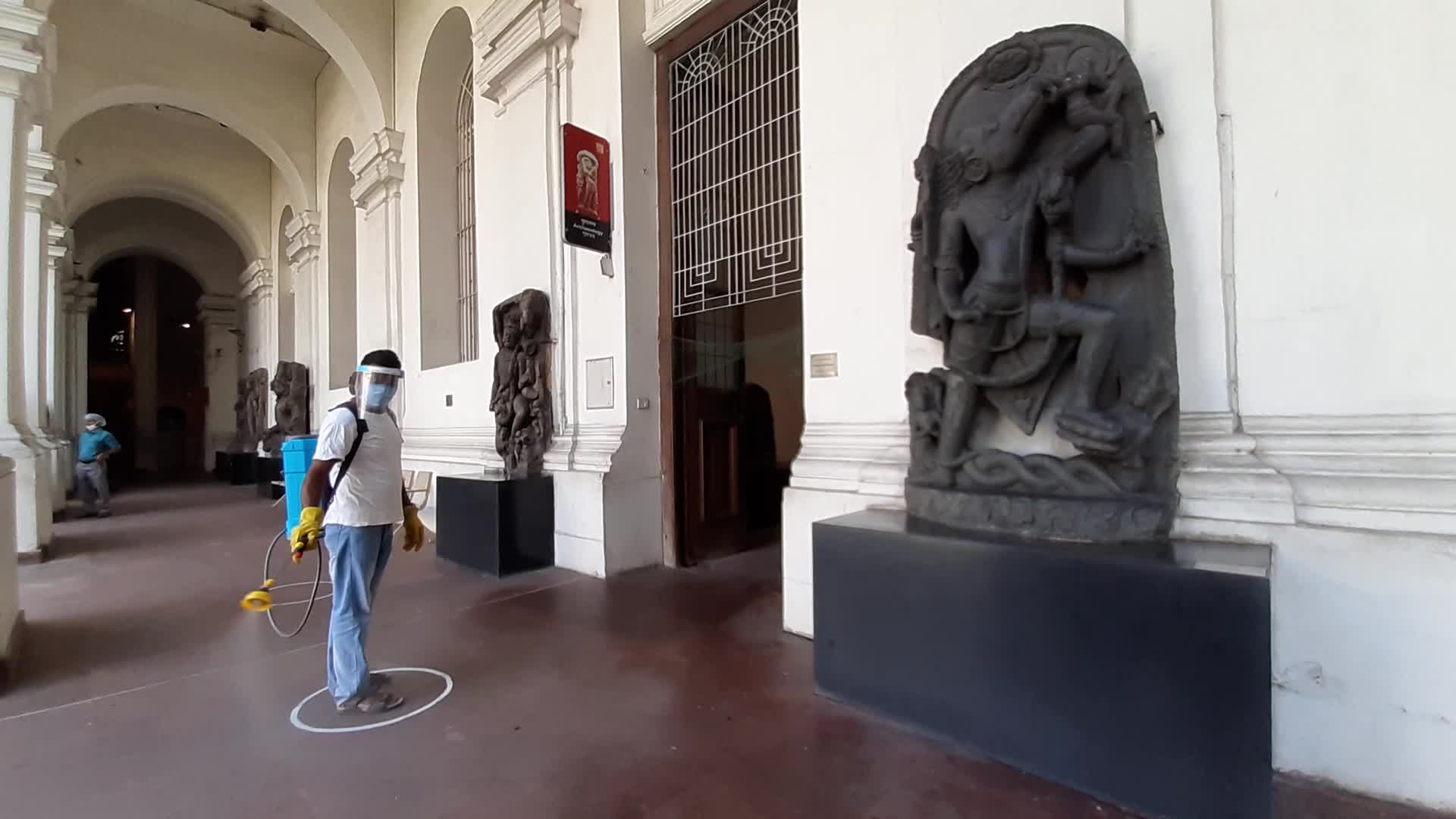 India Museum reopens in India amid the Covid-19 pandemic