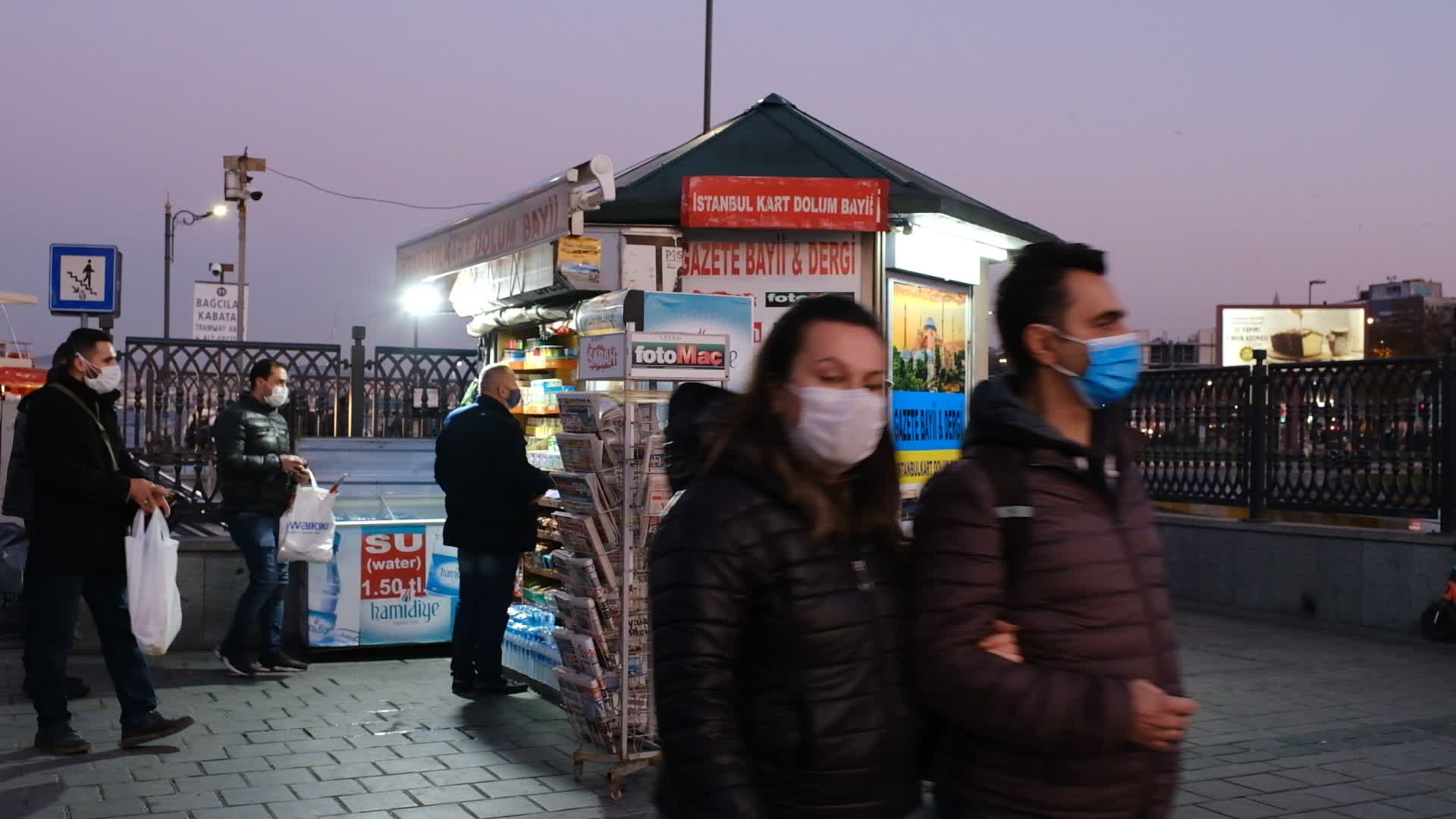 Daily Life in Istanbul amid the coronavirus