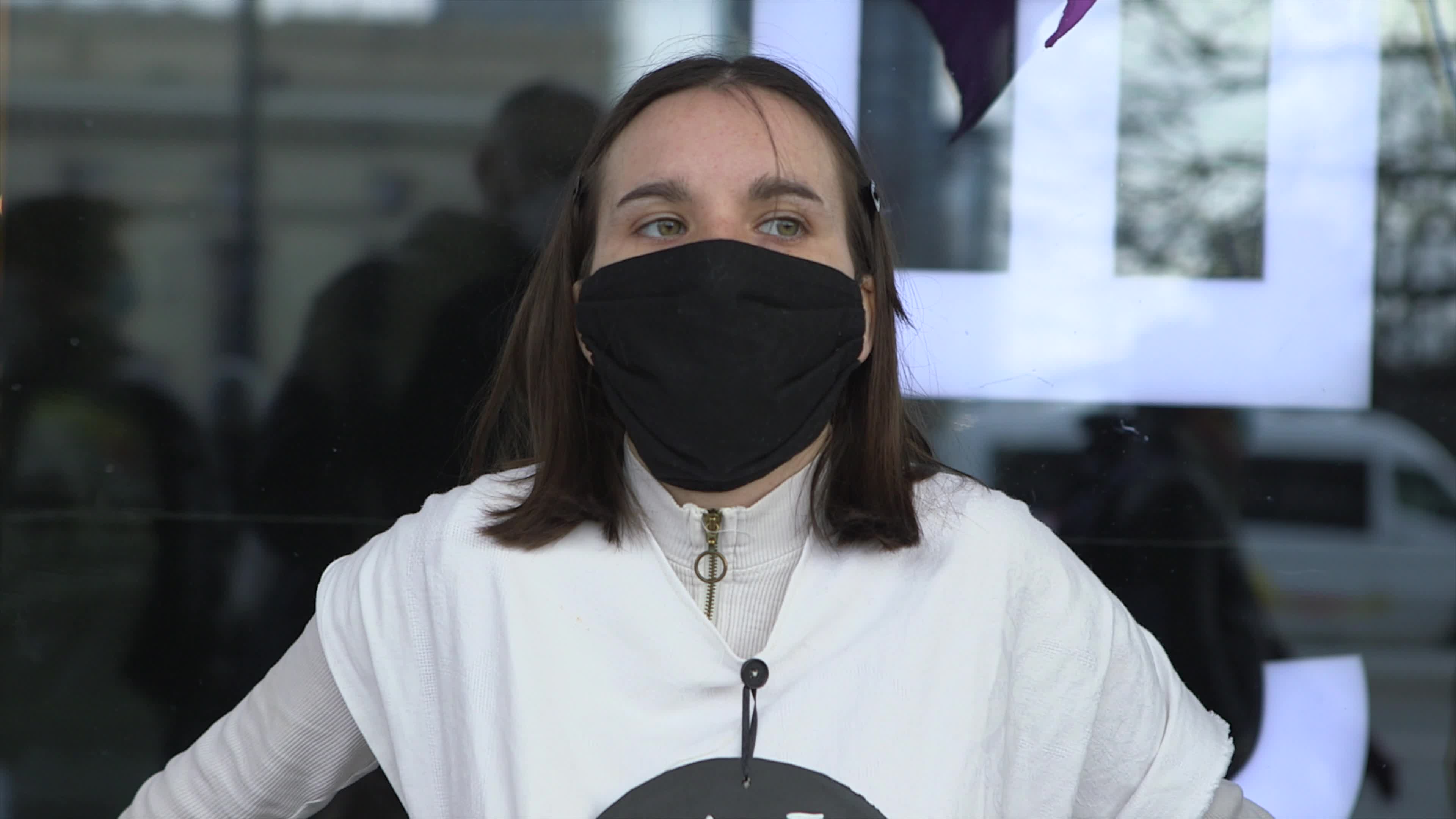 Extinction Rebellions protest fast fashion on Black Friday