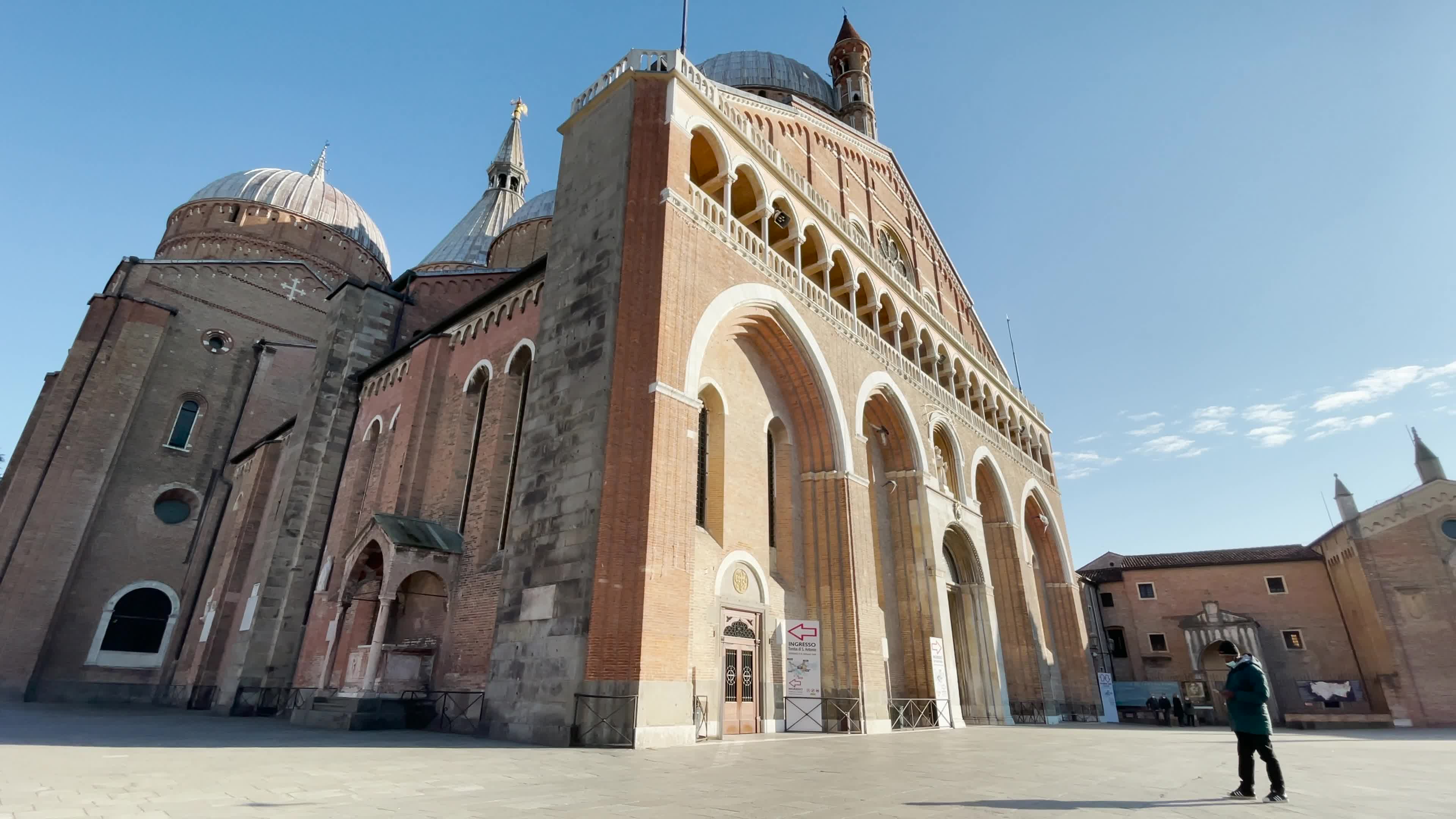 Basilica of Saint Anthony of Padua amid the Covid-19 pandemic