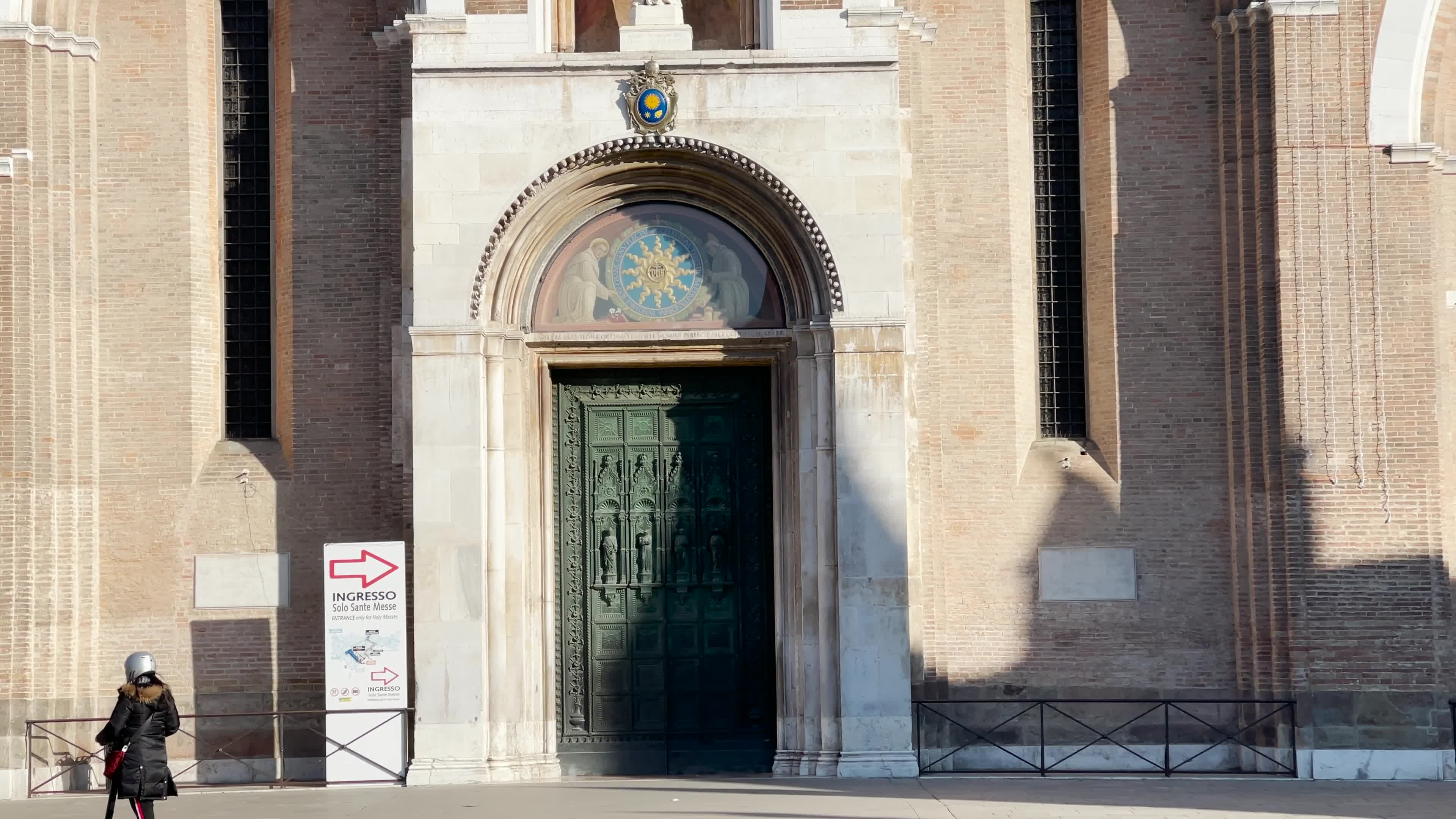 Basilica of Saint Anthony of Padua amid the Covid-19 pandemic