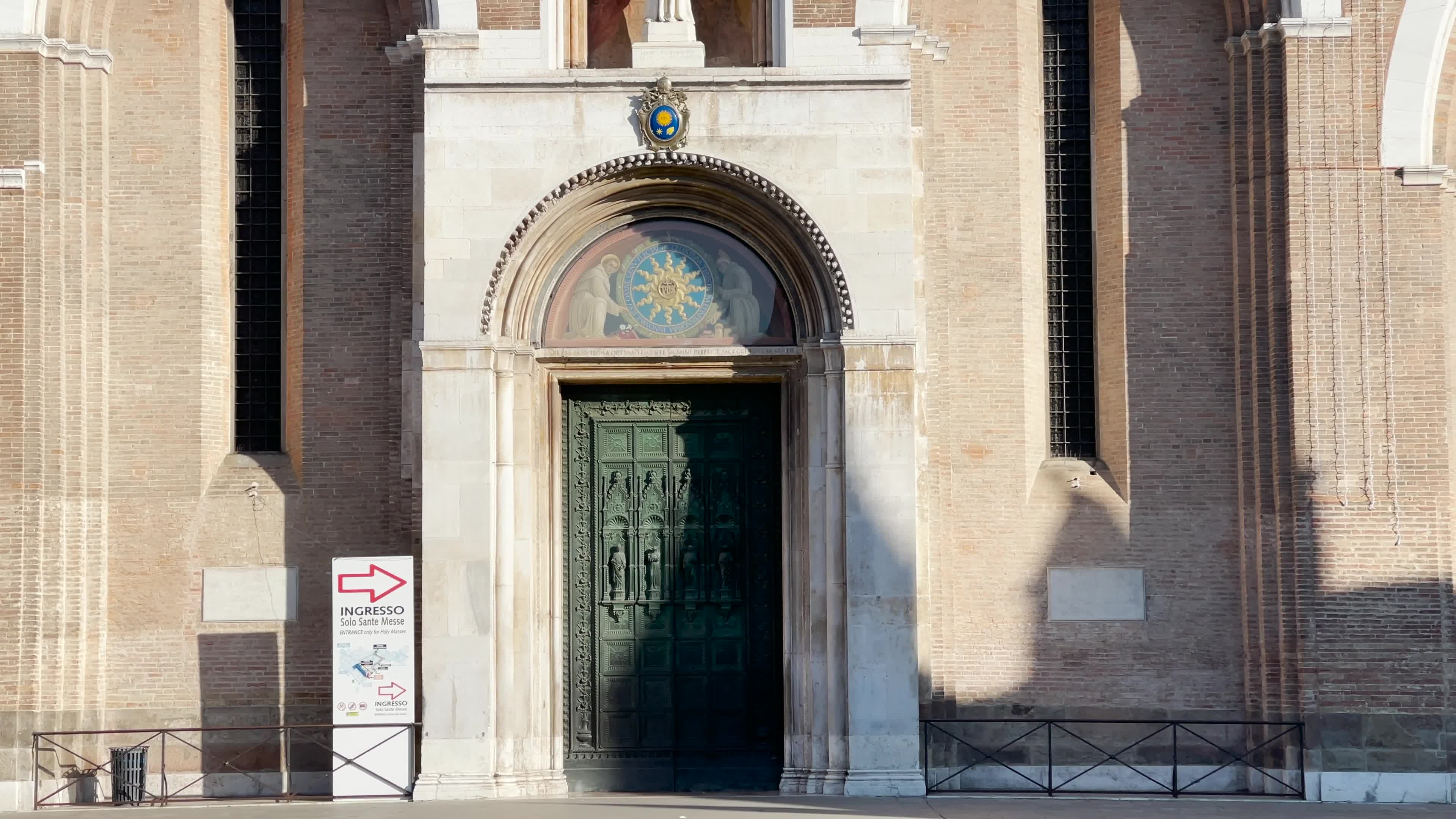 Basilica of Saint Anthony of Padua amid the Covid-19 pandemic