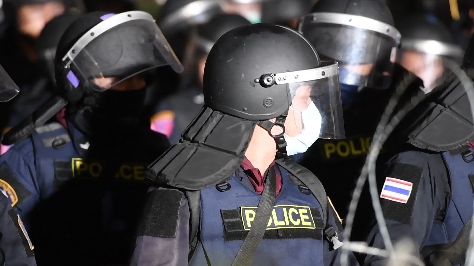 Pro-Democracy Protesters Rally Outside The 11th Infantry Regiment In Bangkok