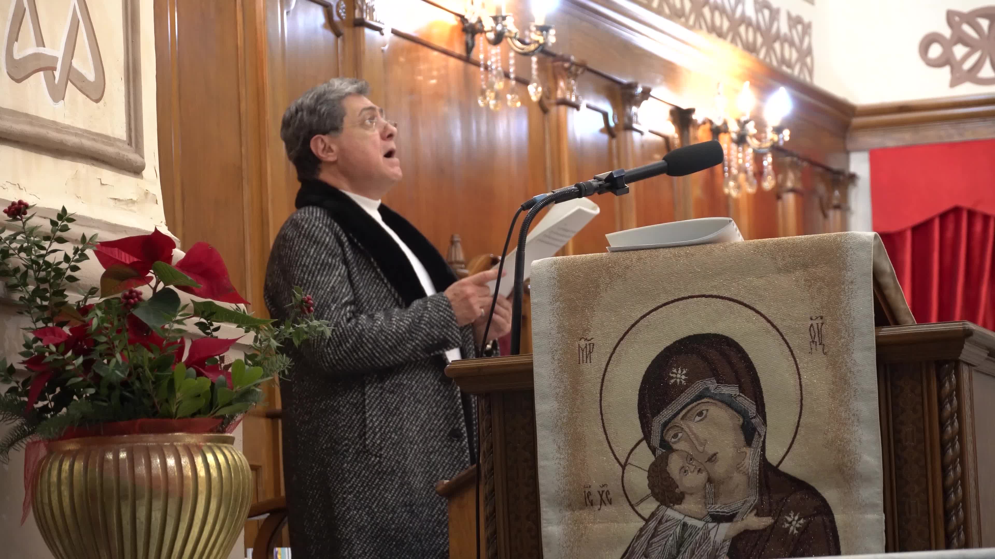 Christmas by Catholic Christians in Turkey