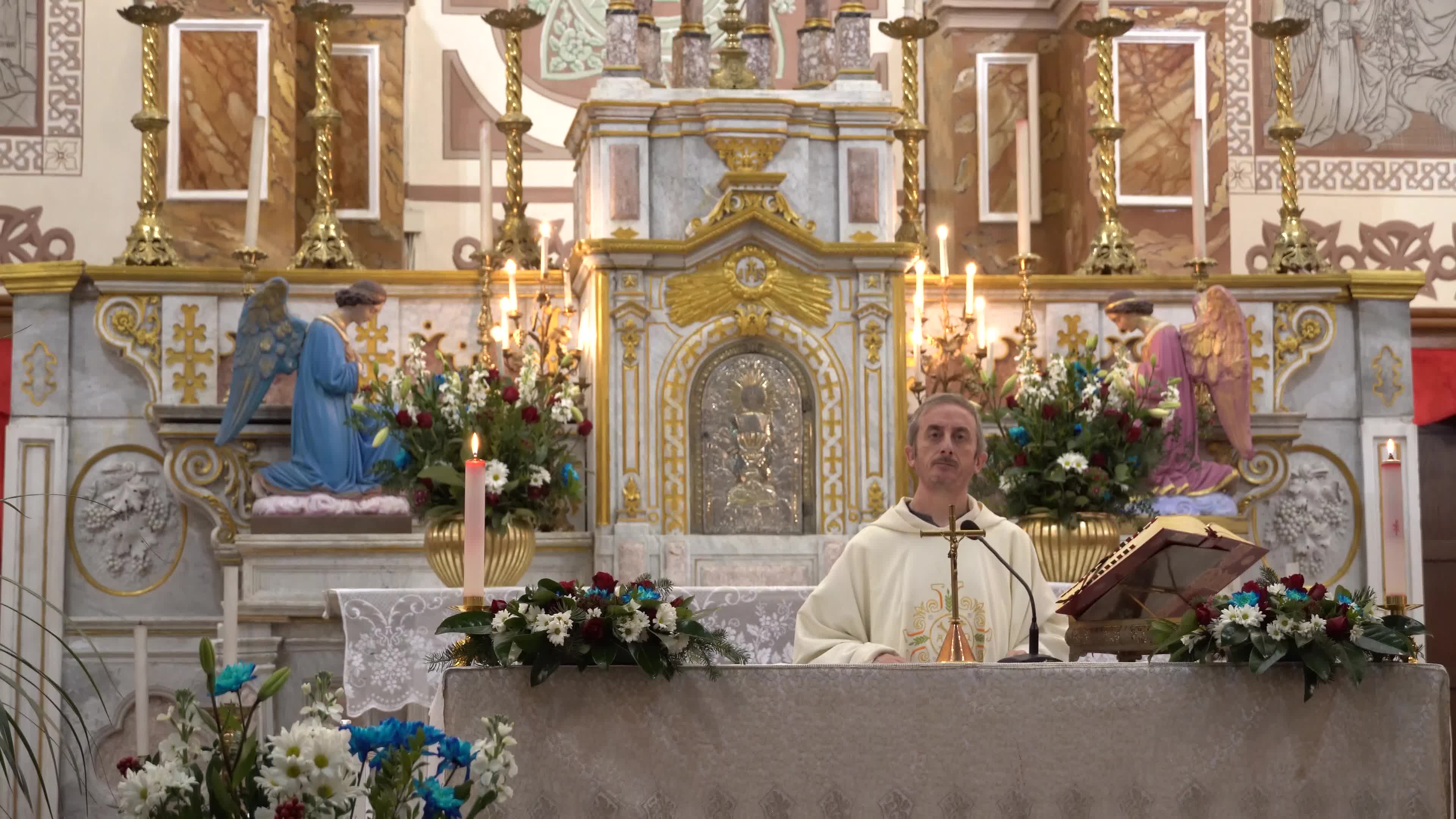 Christmas by Catholic Christians in Turkey