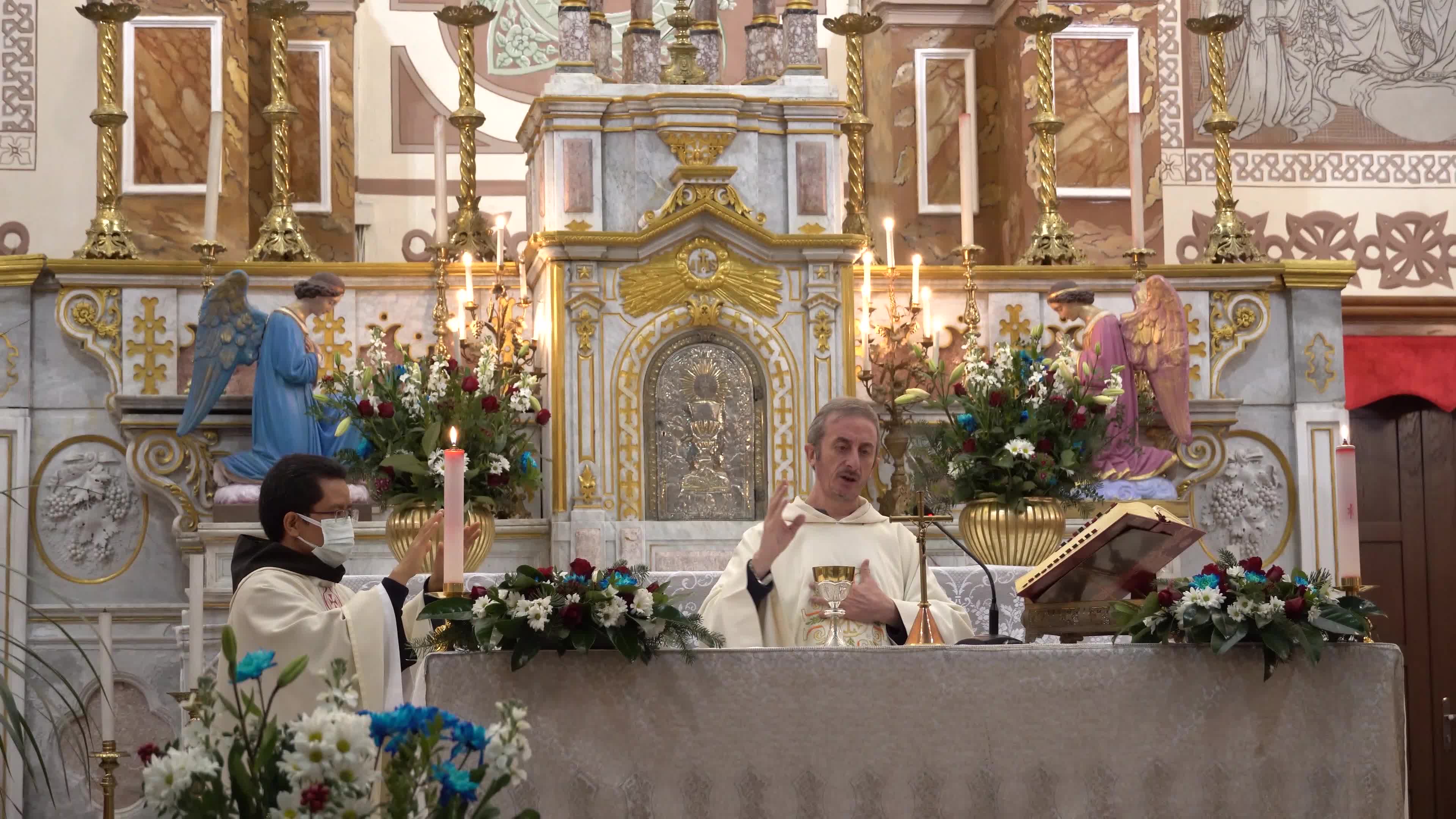 Christmas by Catholic Christians in Turkey