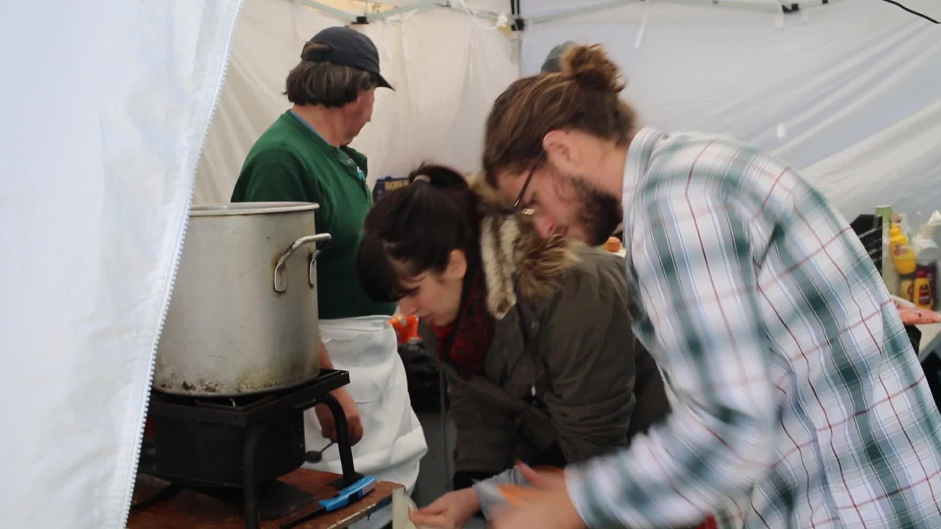 Hurricane Sandy hits New York City