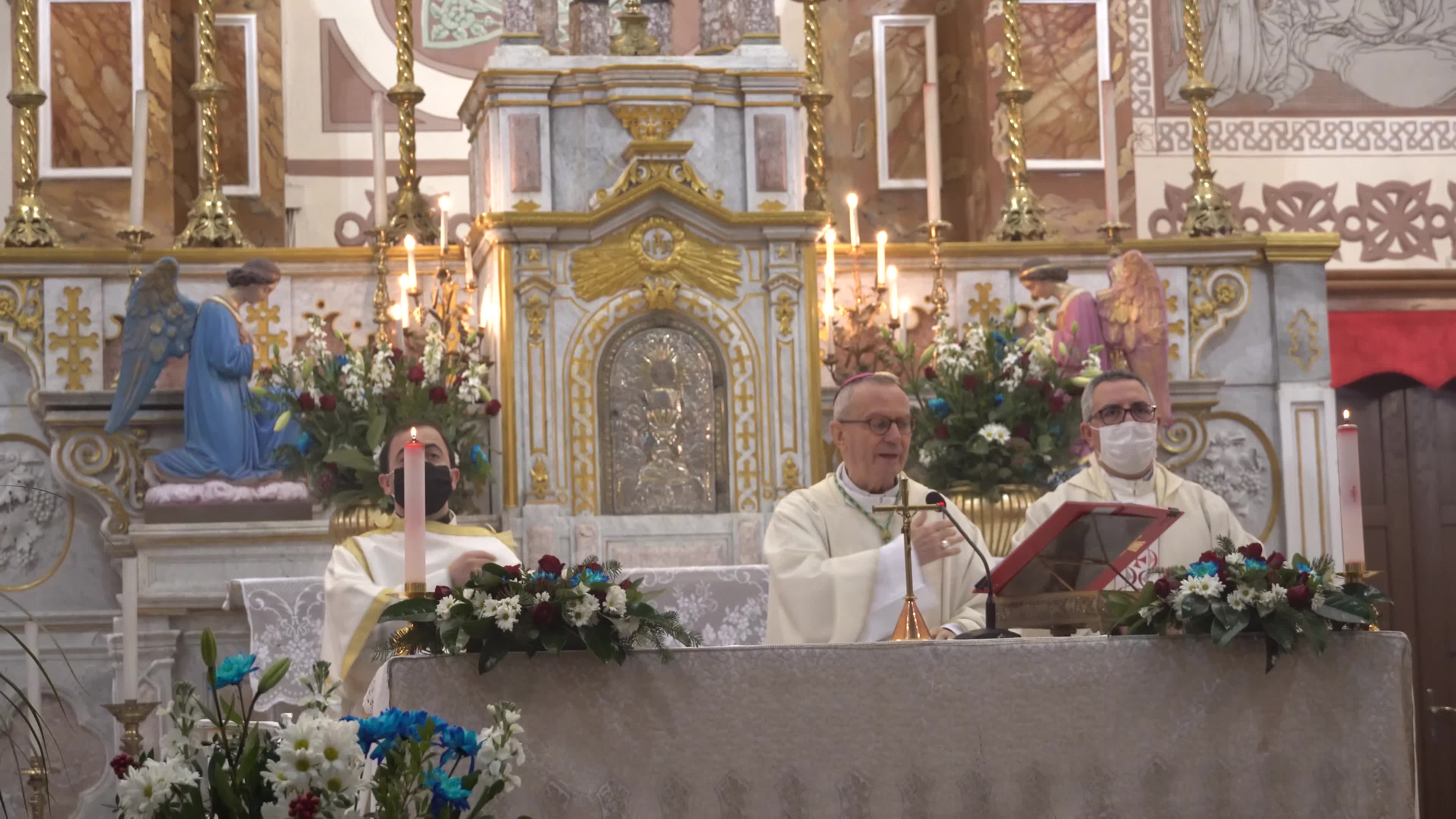 Christmas by Catholic Christians in Turkey