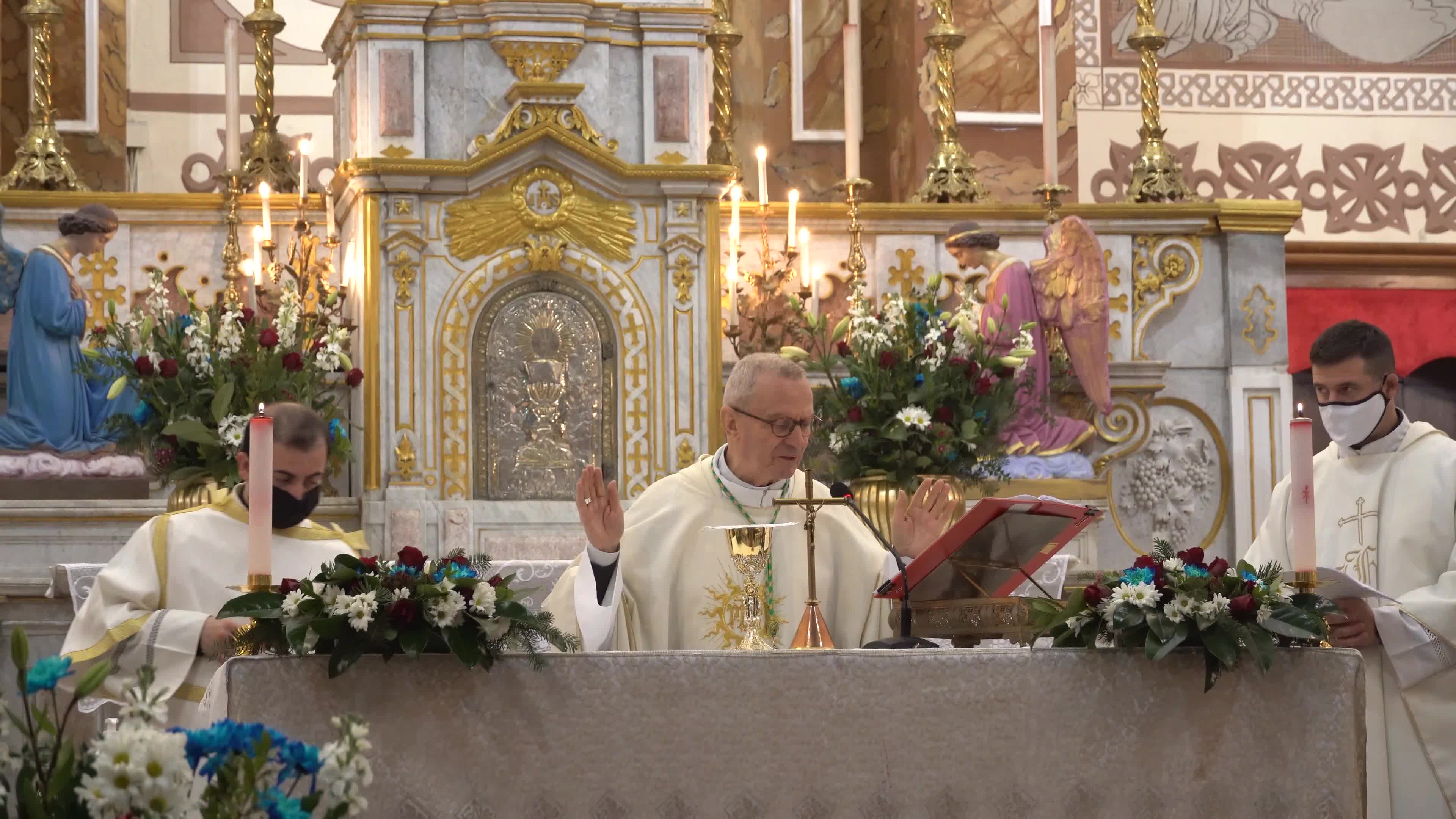 Christmas by Catholic Christians in Turkey