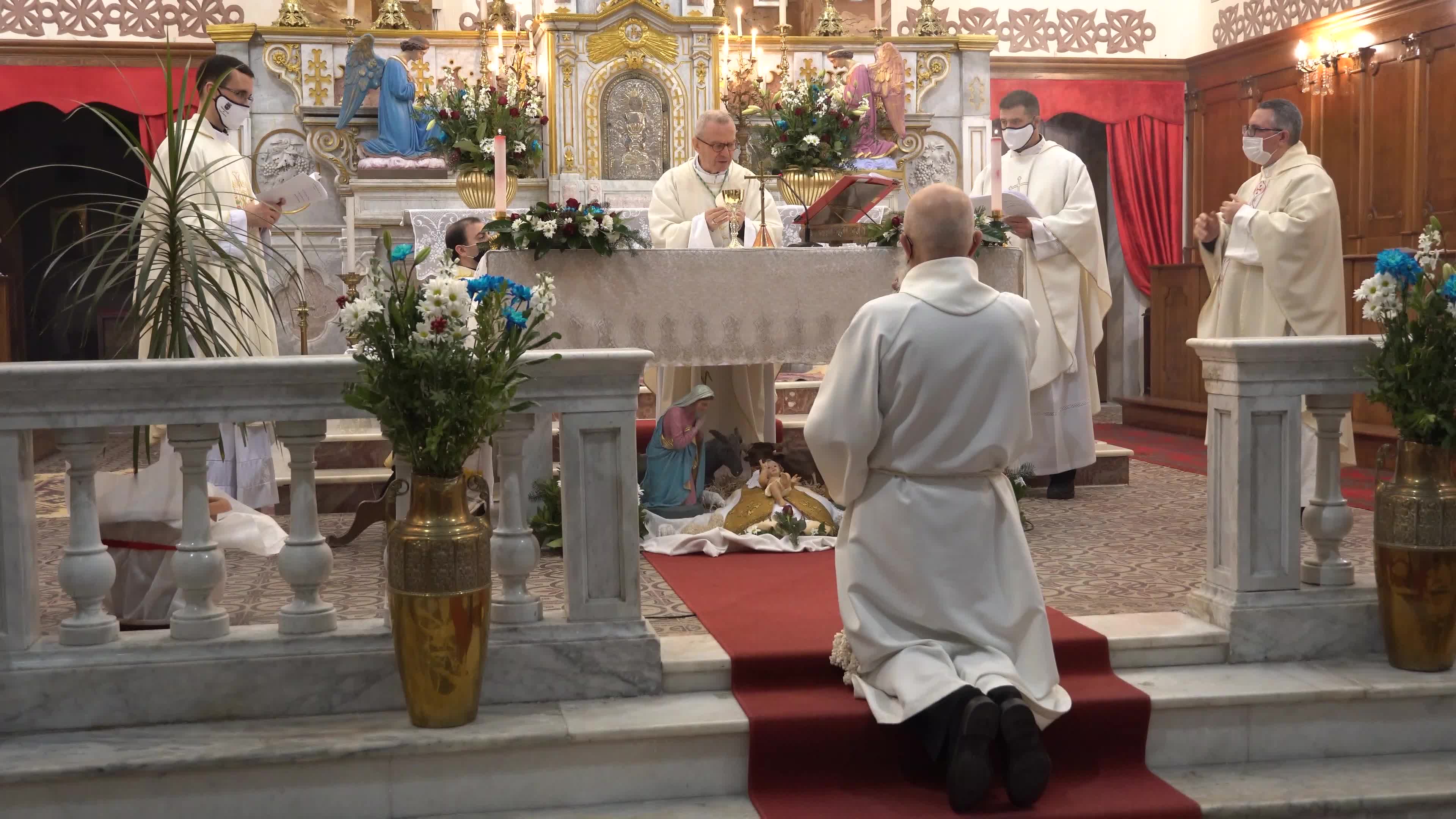 Christmas by Catholic Christians in Turkey