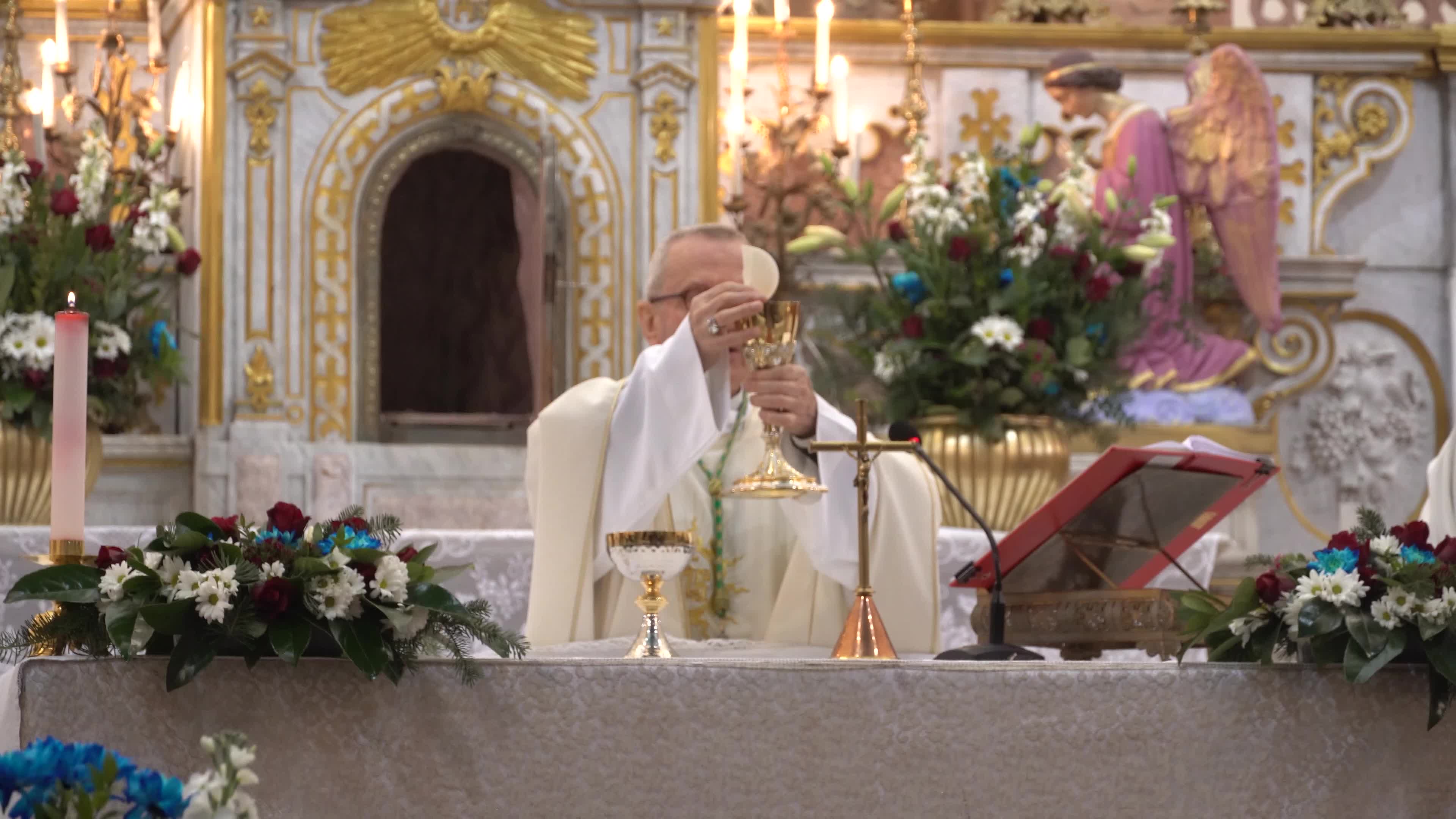Christmas by Catholic Christians in Turkey