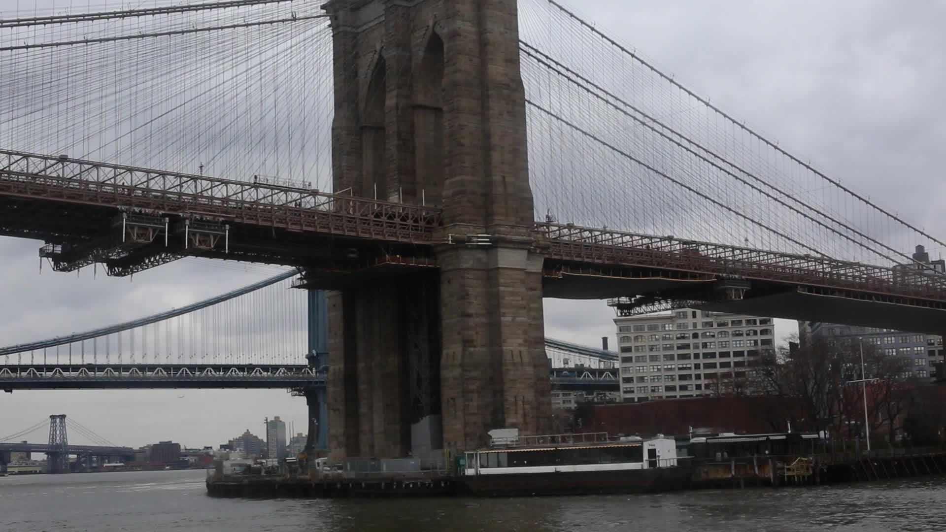 Bridge Manhattan Cityscape