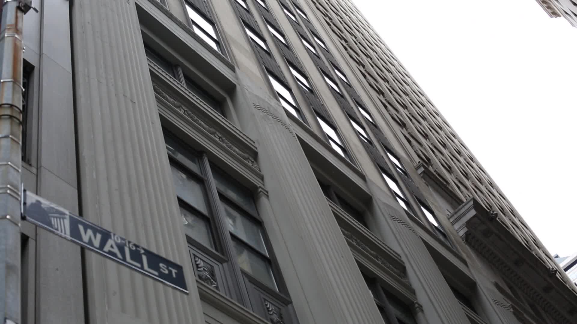 Wall Street sign