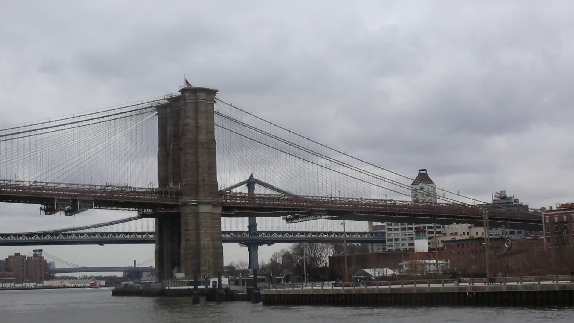 Bridge Manhattan Cityscape