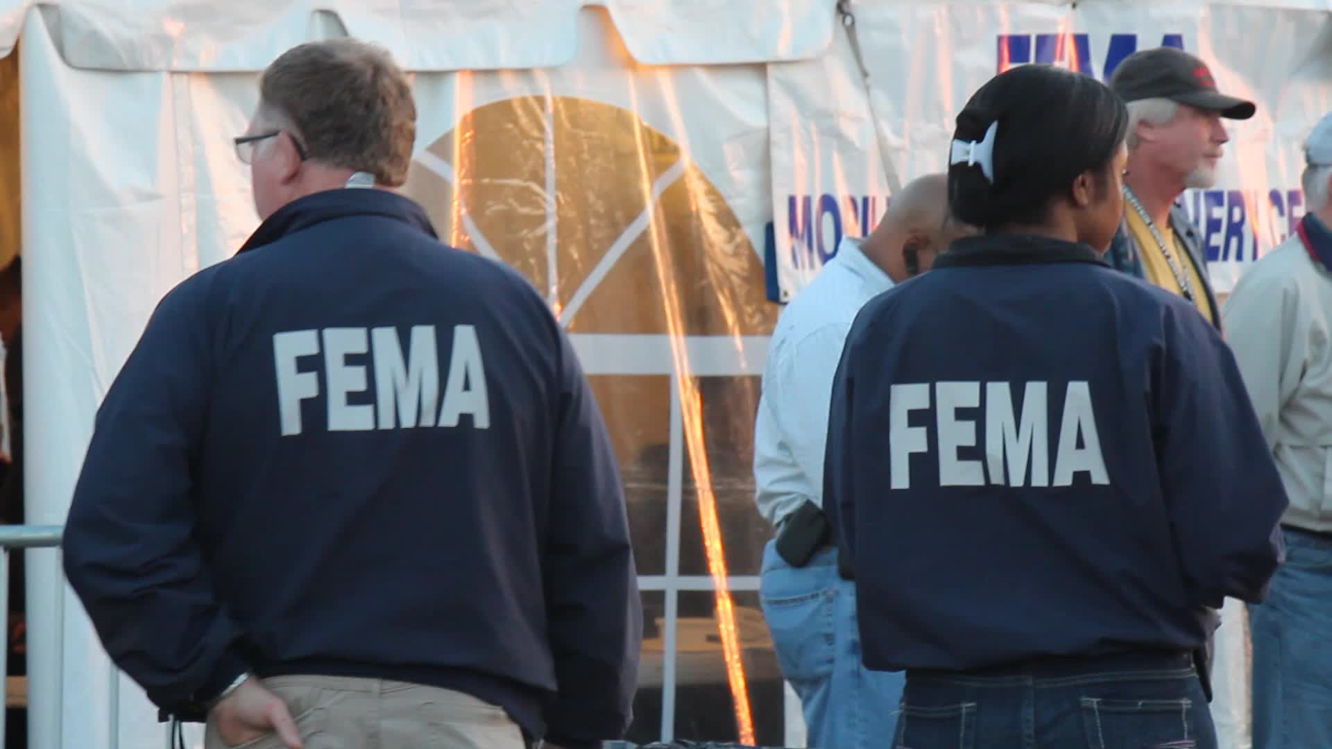 NYC: FEMA personell Hurricane Sandy