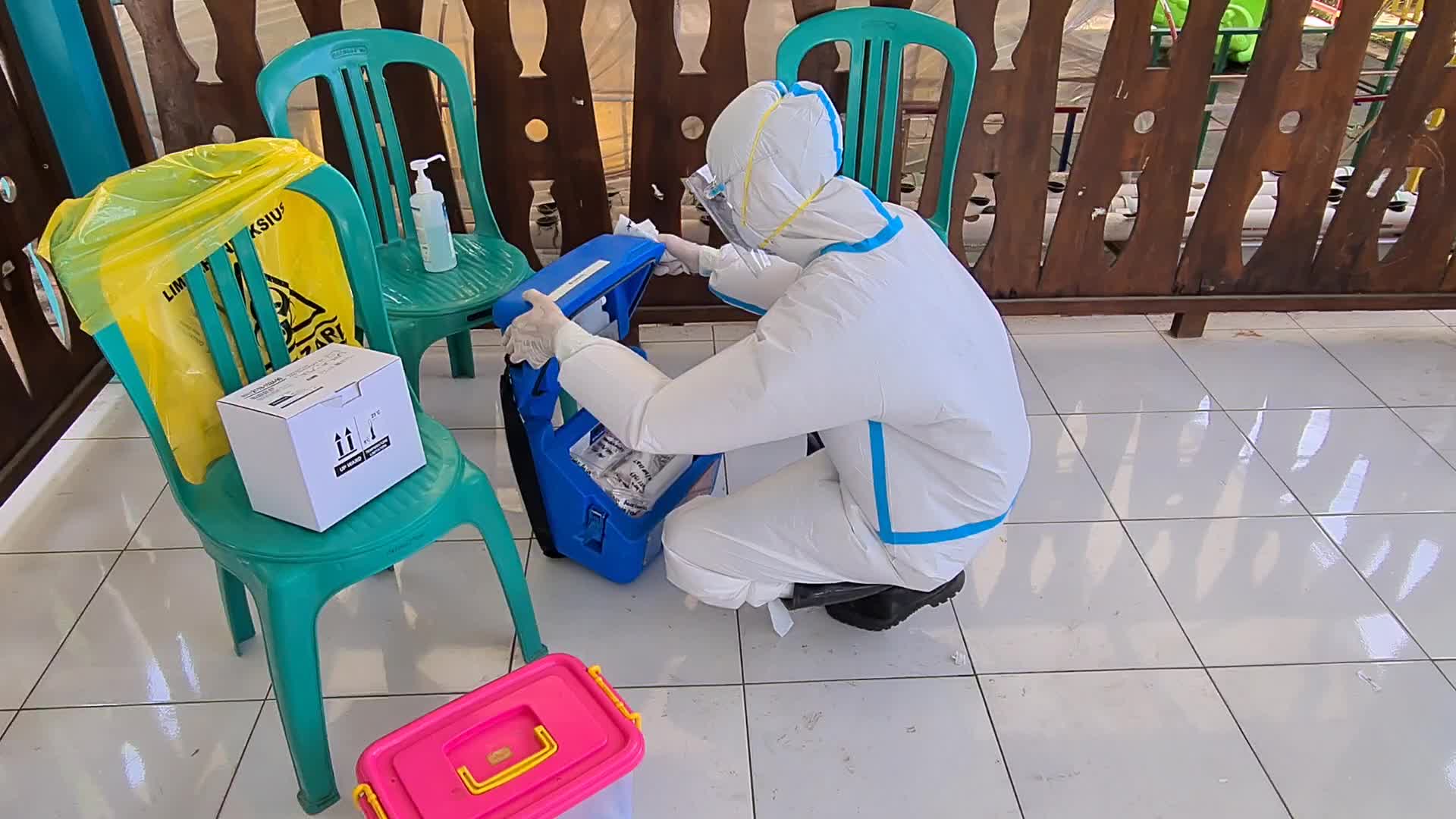 Covid-19 test in Indonesia